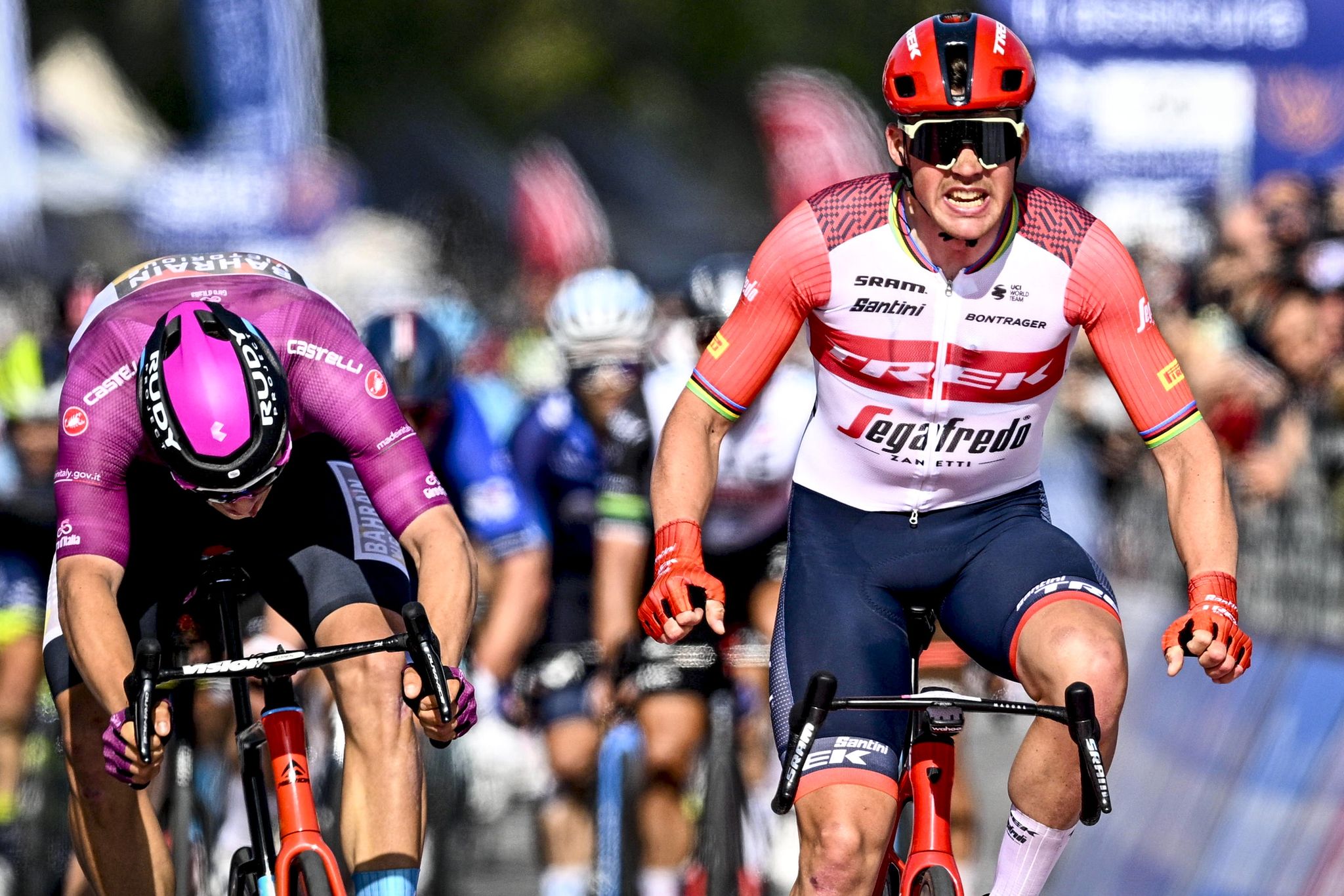 Ackermann sprintet auf Platz drei – Pedersen gewinnt