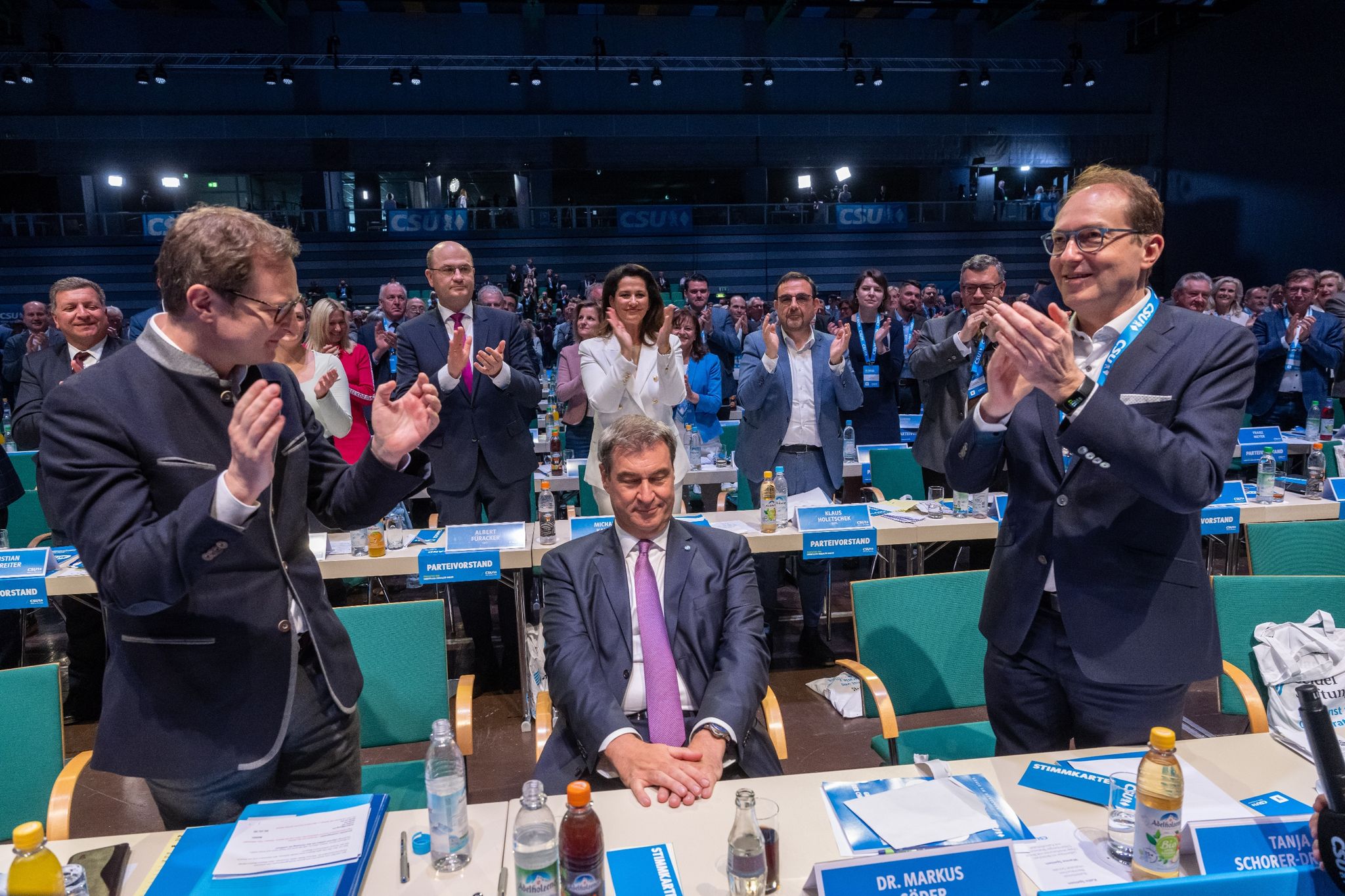 CSU hofft bei der Bayern-Wahl auf Zugkraft von Söder