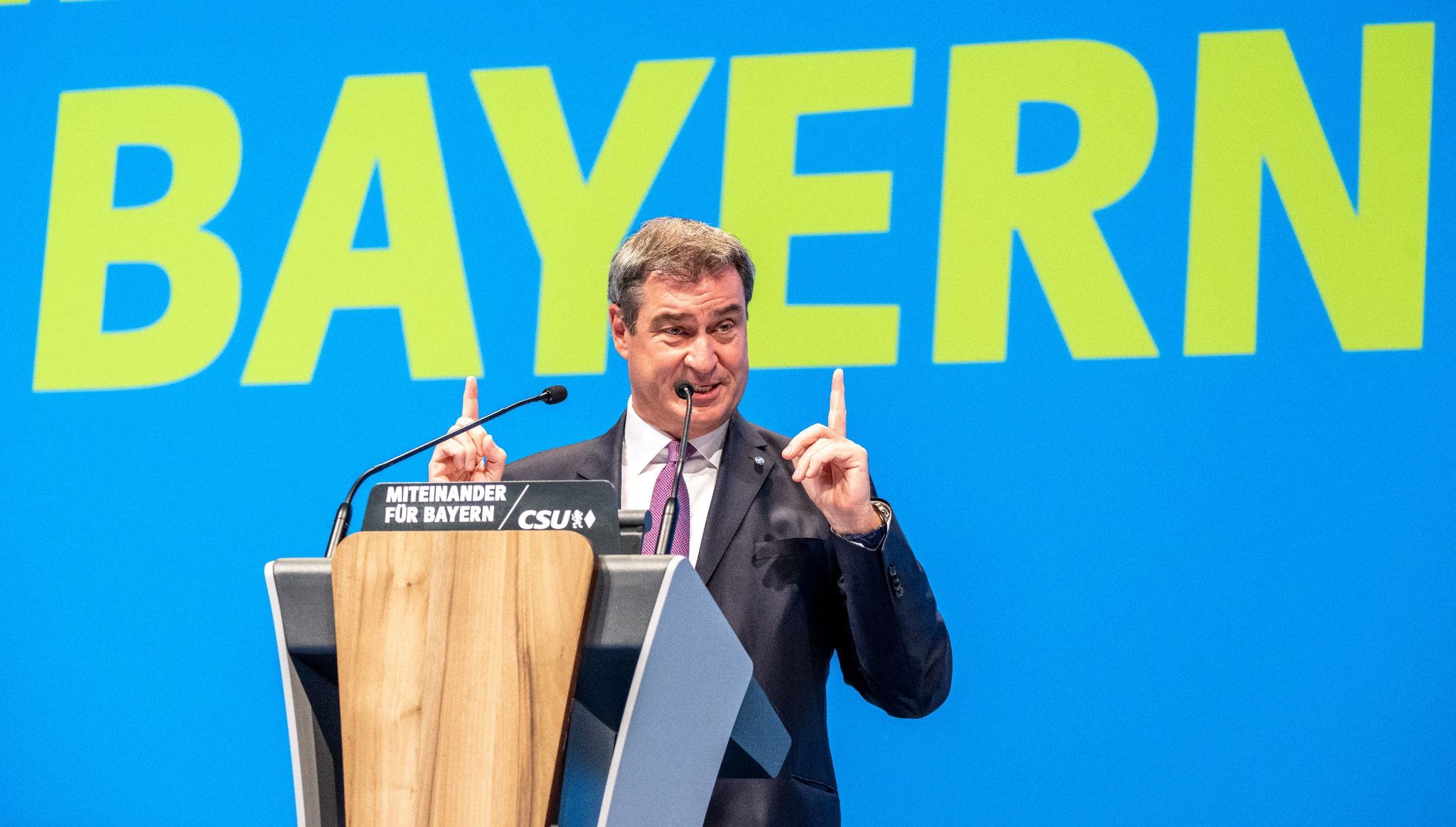 Söder führt CSU in Wahlkampf