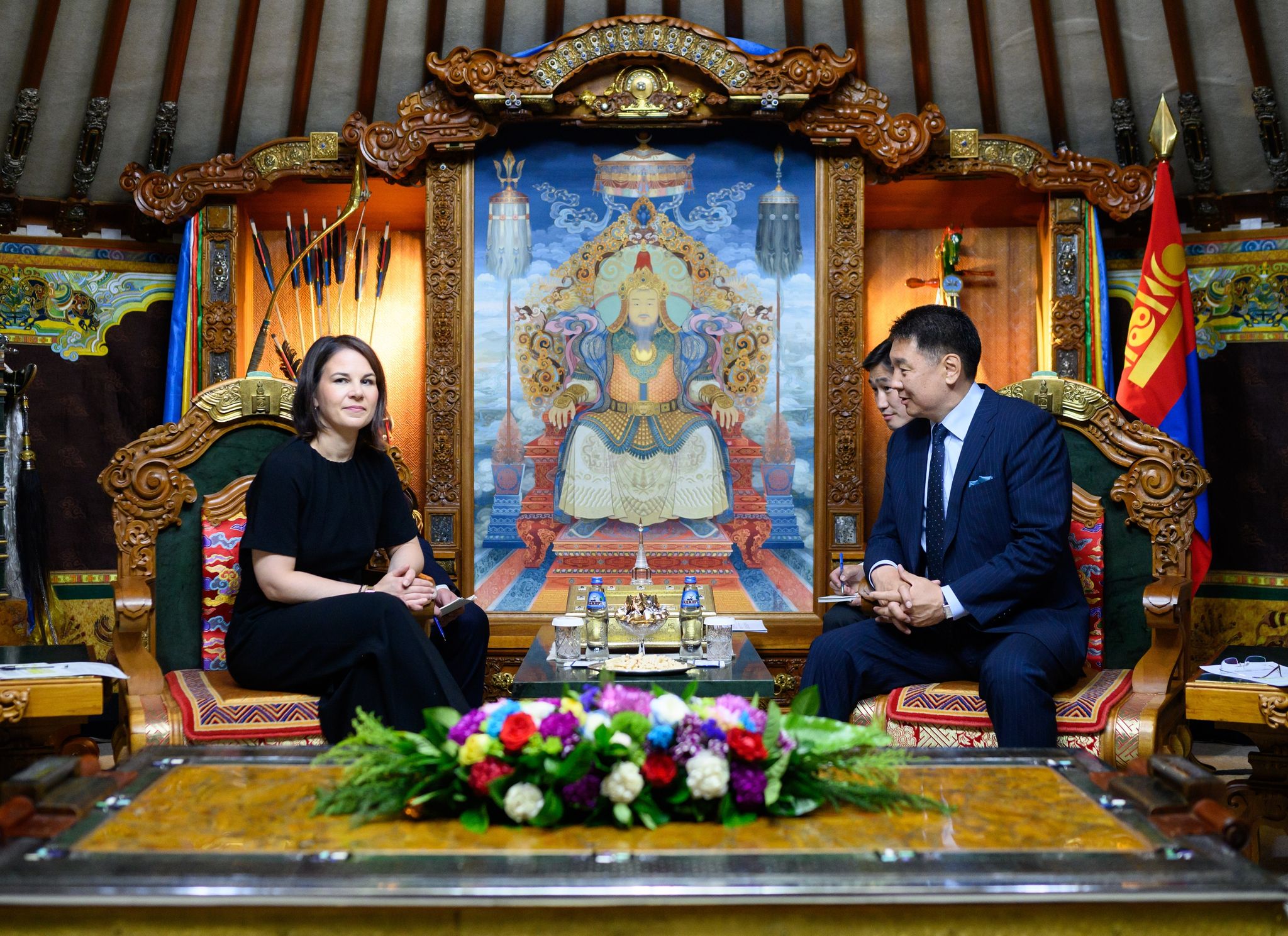 Deutschland und Mongolei gegen Wirtschaft als Waffe