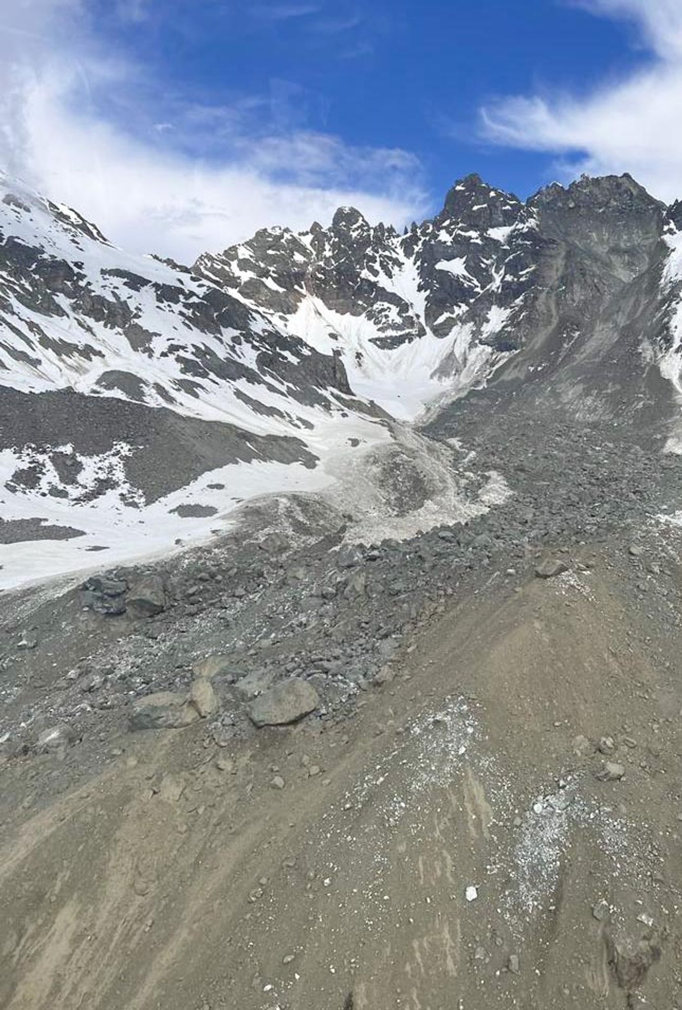 Experte: Permafrost-Schmelze führte zu Bergsturz in Tirol