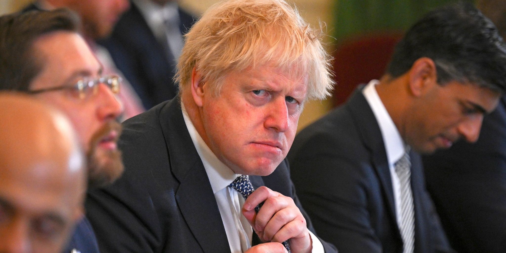 Symbolische Klatsche im Parlament für Boris Johnson