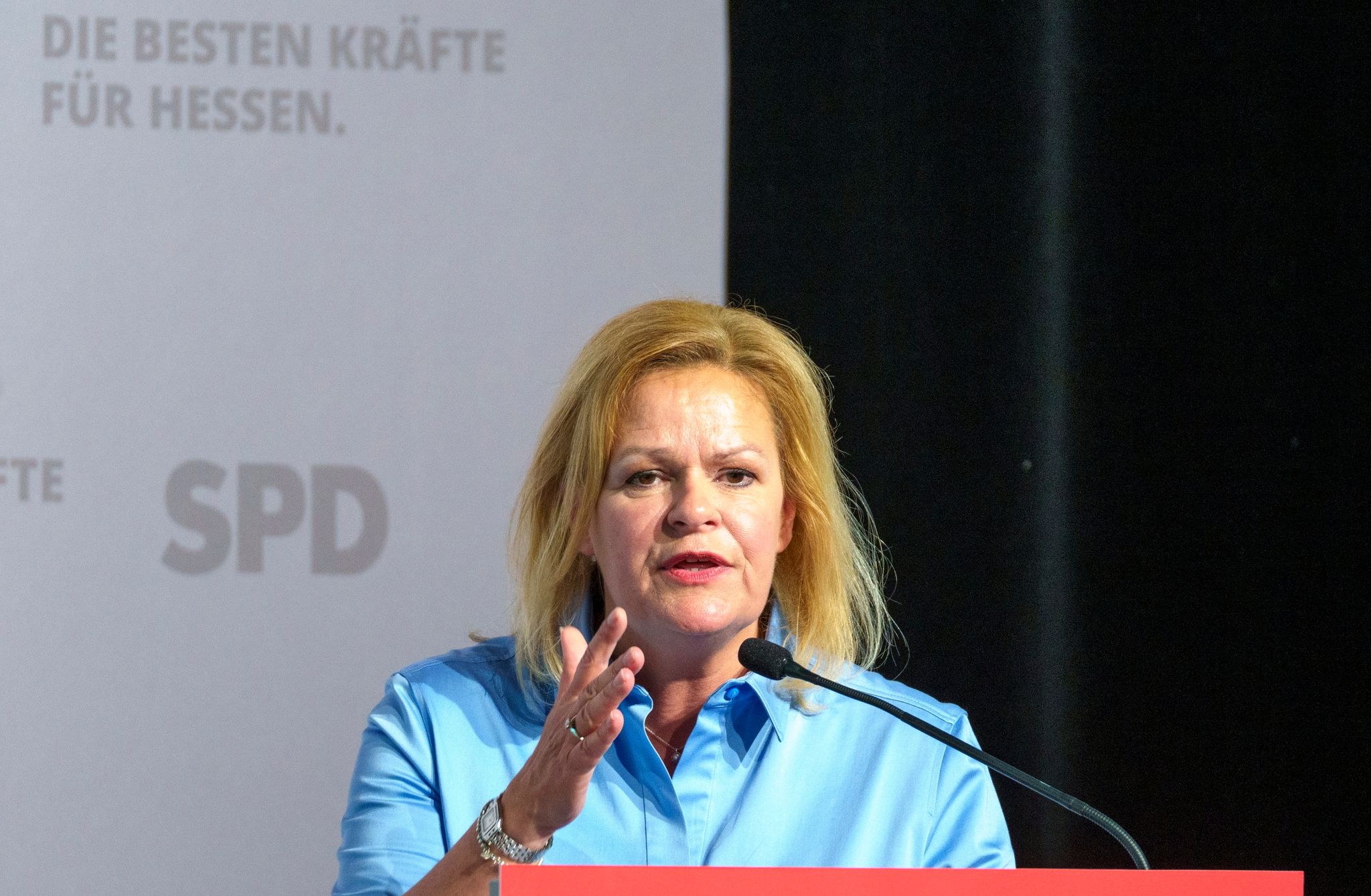 Faeser: Müssen Opfer häuslicher Gewalt stärken