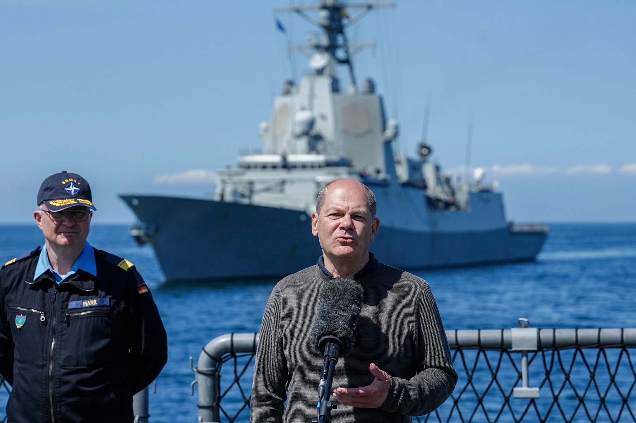 Ostsee-Manöver Russlands und der Nato – Scholz nicht besorgt