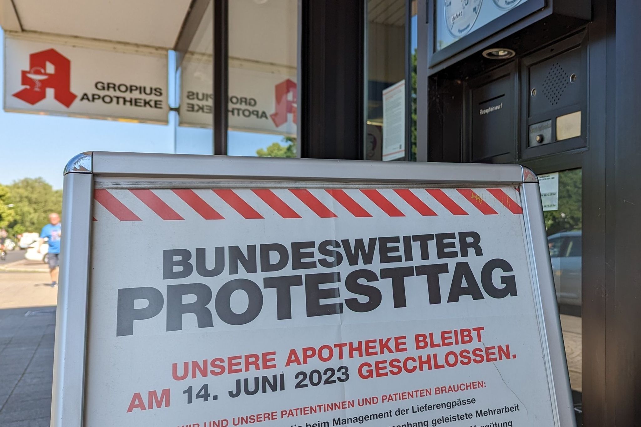 Viele Apotheken geschlossen – «Protesttag» für mehr Geld