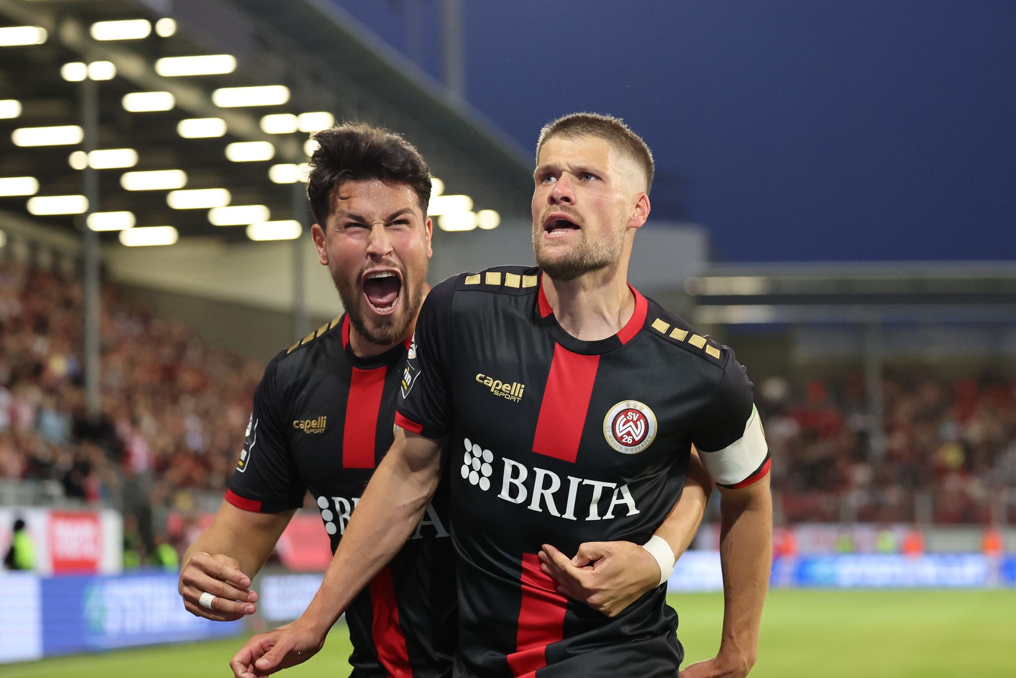 Fan-Krawalle bei Bielefeld-Debakel in Wiesbaden