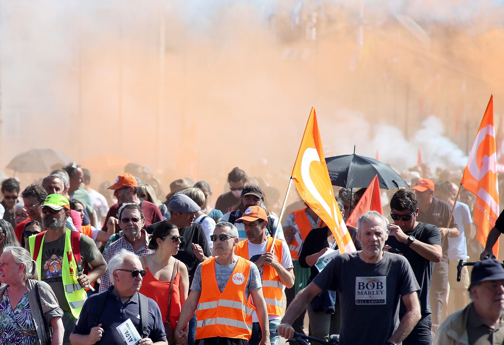 Noch einmal Proteste gegen Macrons Rentenreform
