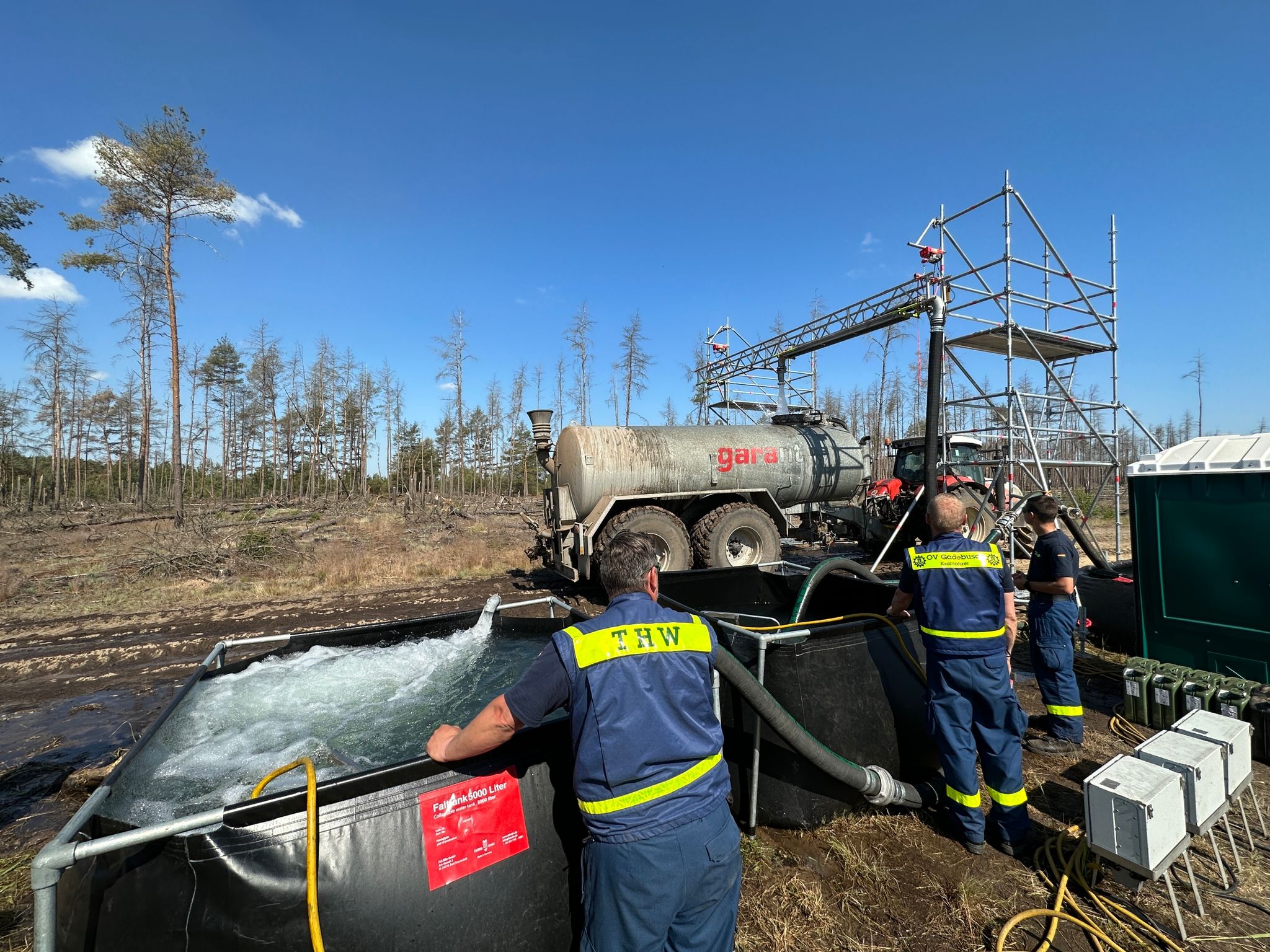 Waldbrände erfolgreich bekämpft und Regen in Sicht