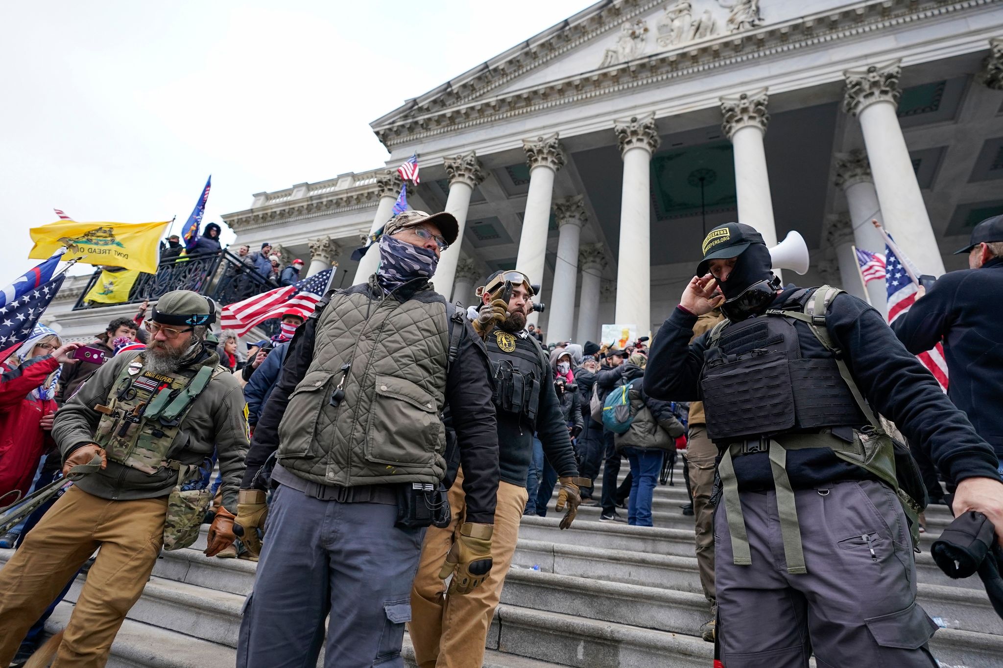 Haftstrafen für Anhänger der rechtsextremen «Oath Keepers»