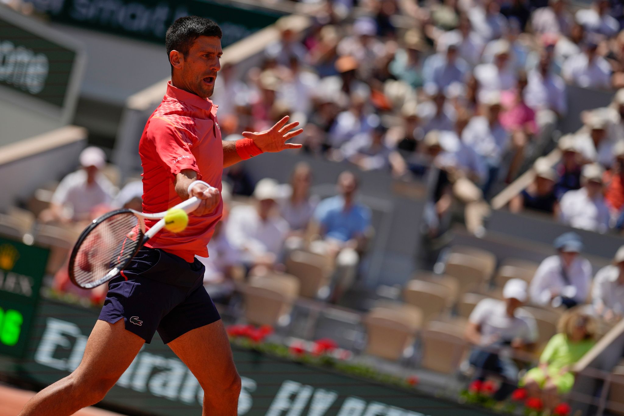 Rekord für Djokovic: Zum 17. Mal im Viertelfinale von Paris