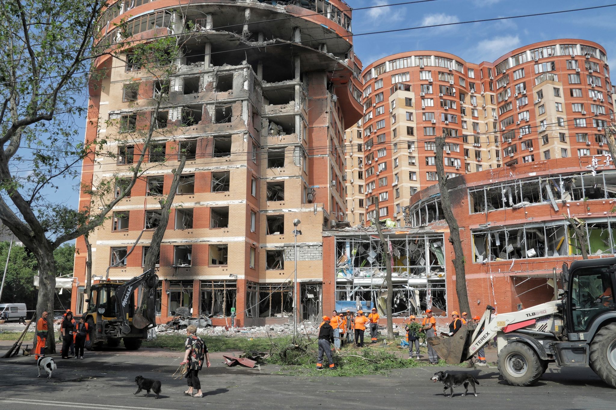 Odessa: Tote und Verletzte nach neuem russischem Angriff