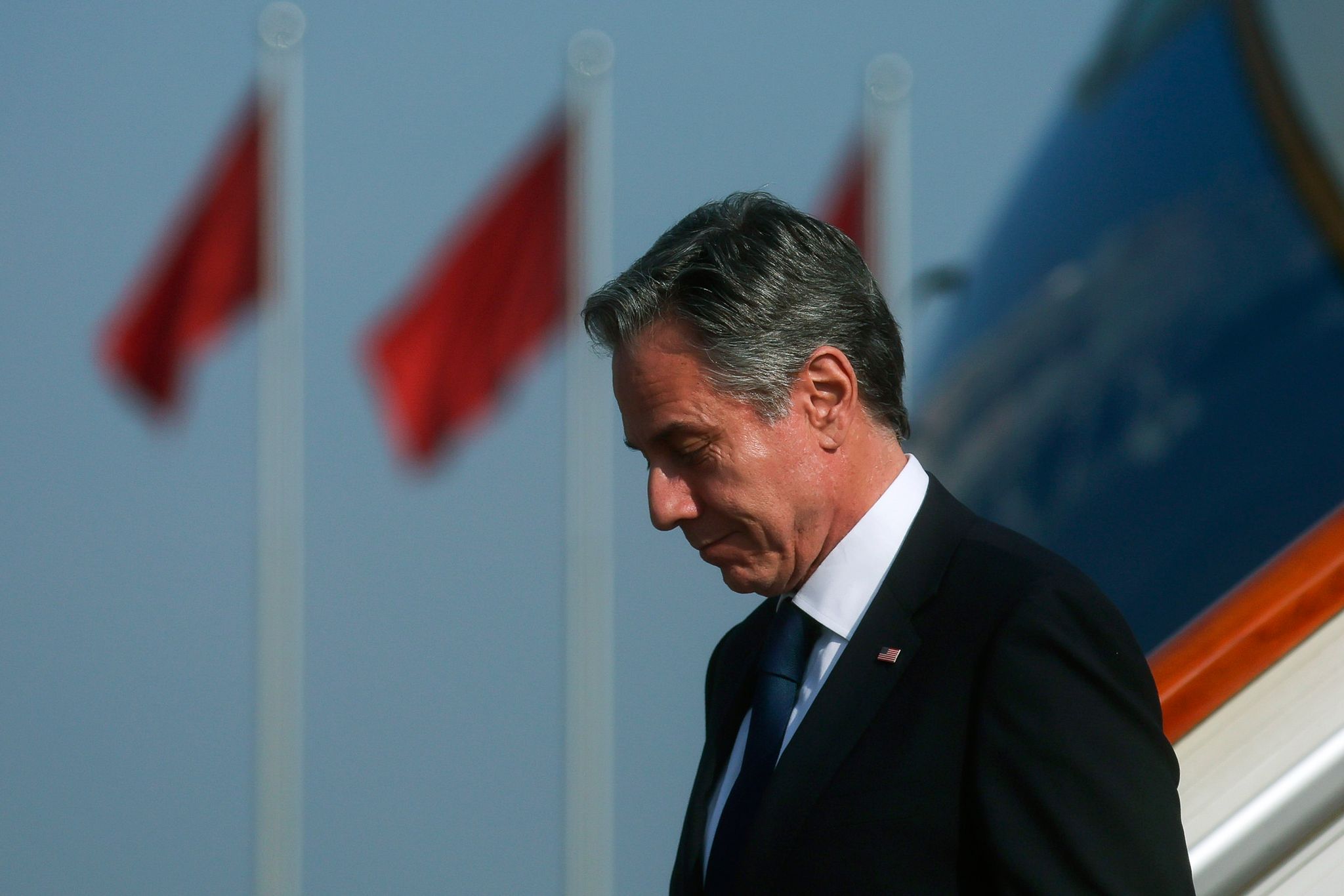 Wieder im Gespräch: US-Außenminister Blinken in Peking