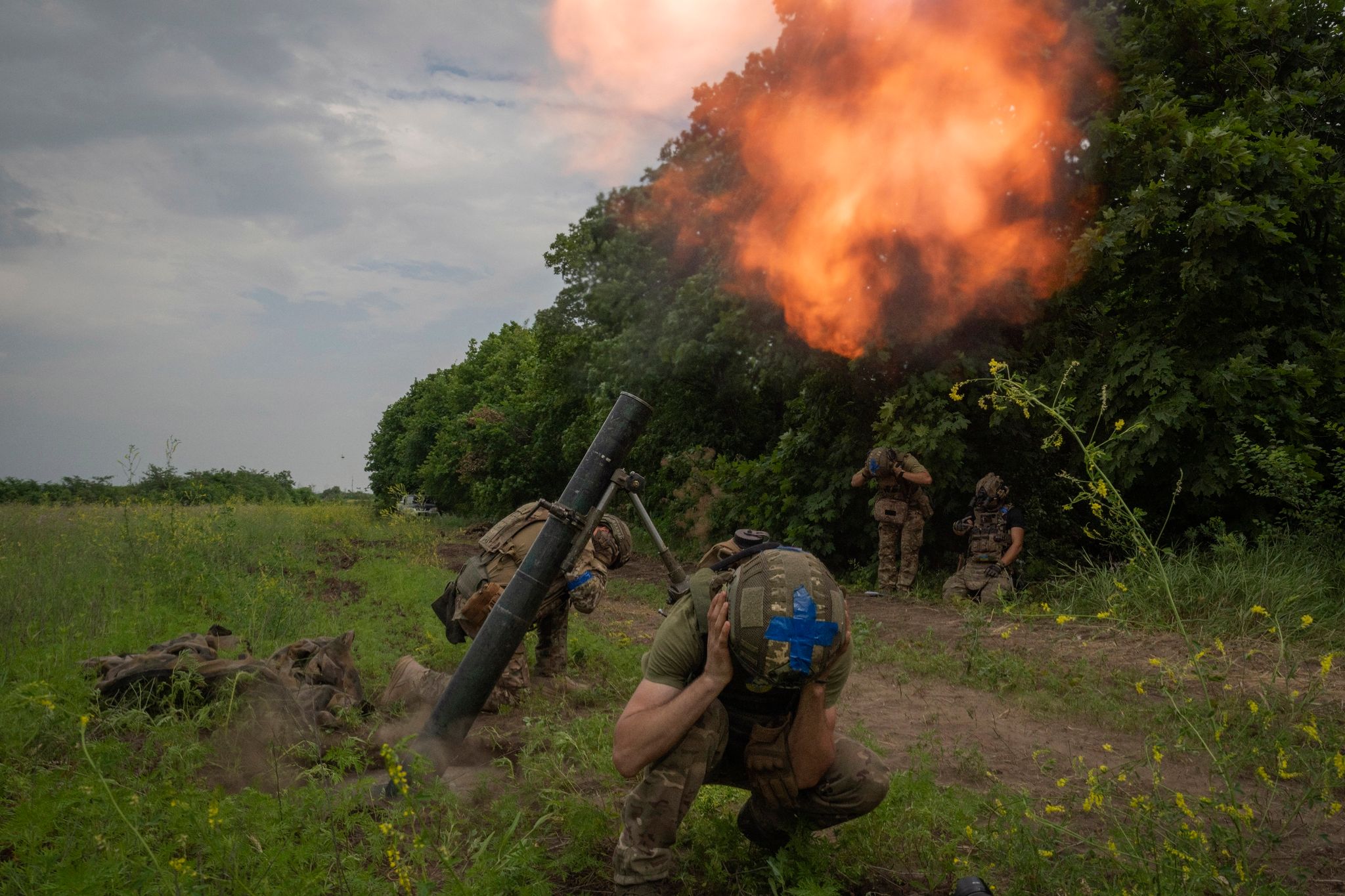 Ukraine: Langsamer Vormarsch an mehreren Abschnitten