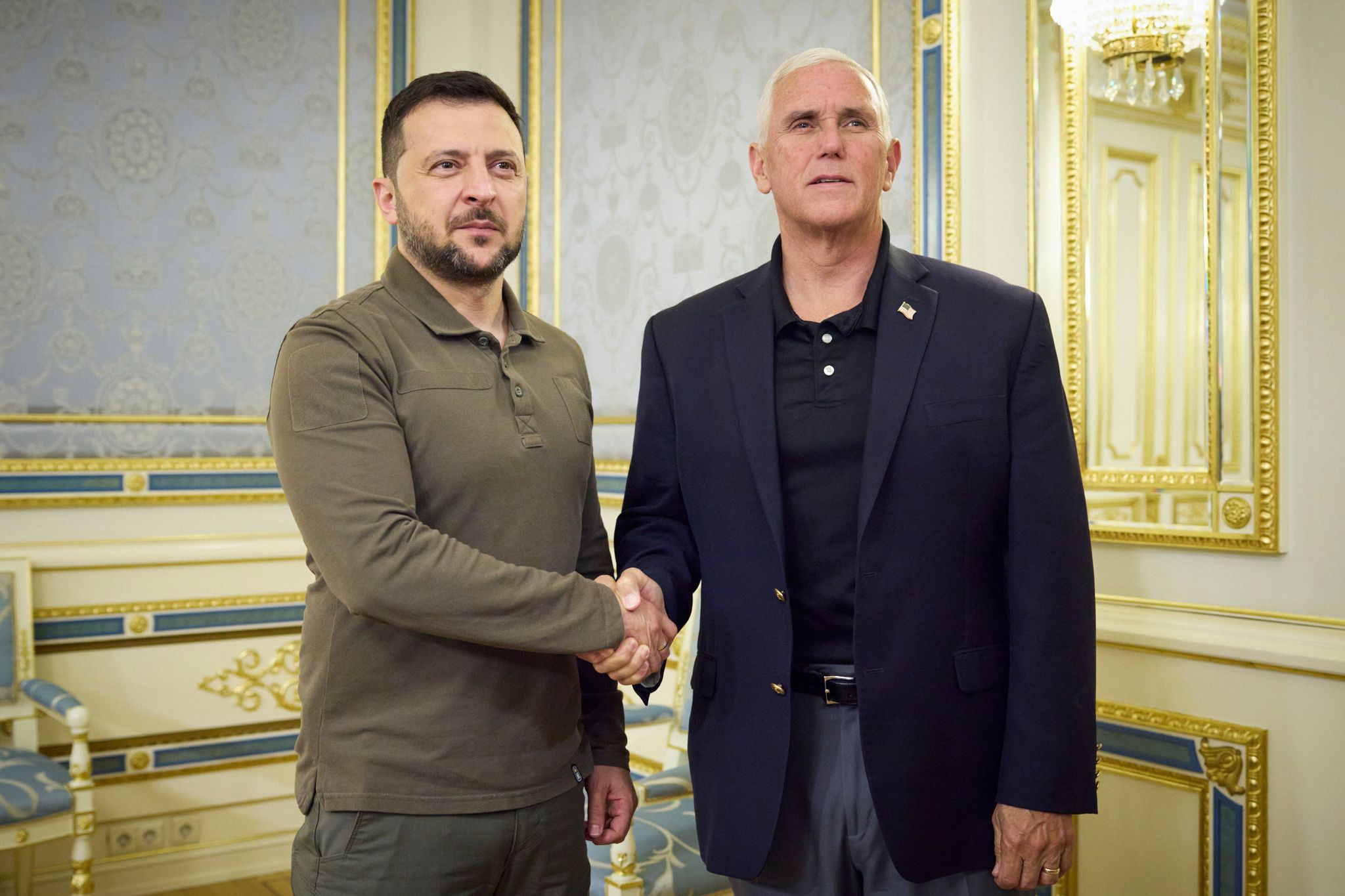 Früherer US-Vizepräsident Pence besucht Ukraine