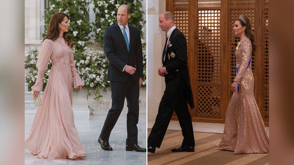 Kate und William: Glamouröser Auftritt bei der Hochzeit in Jordanien