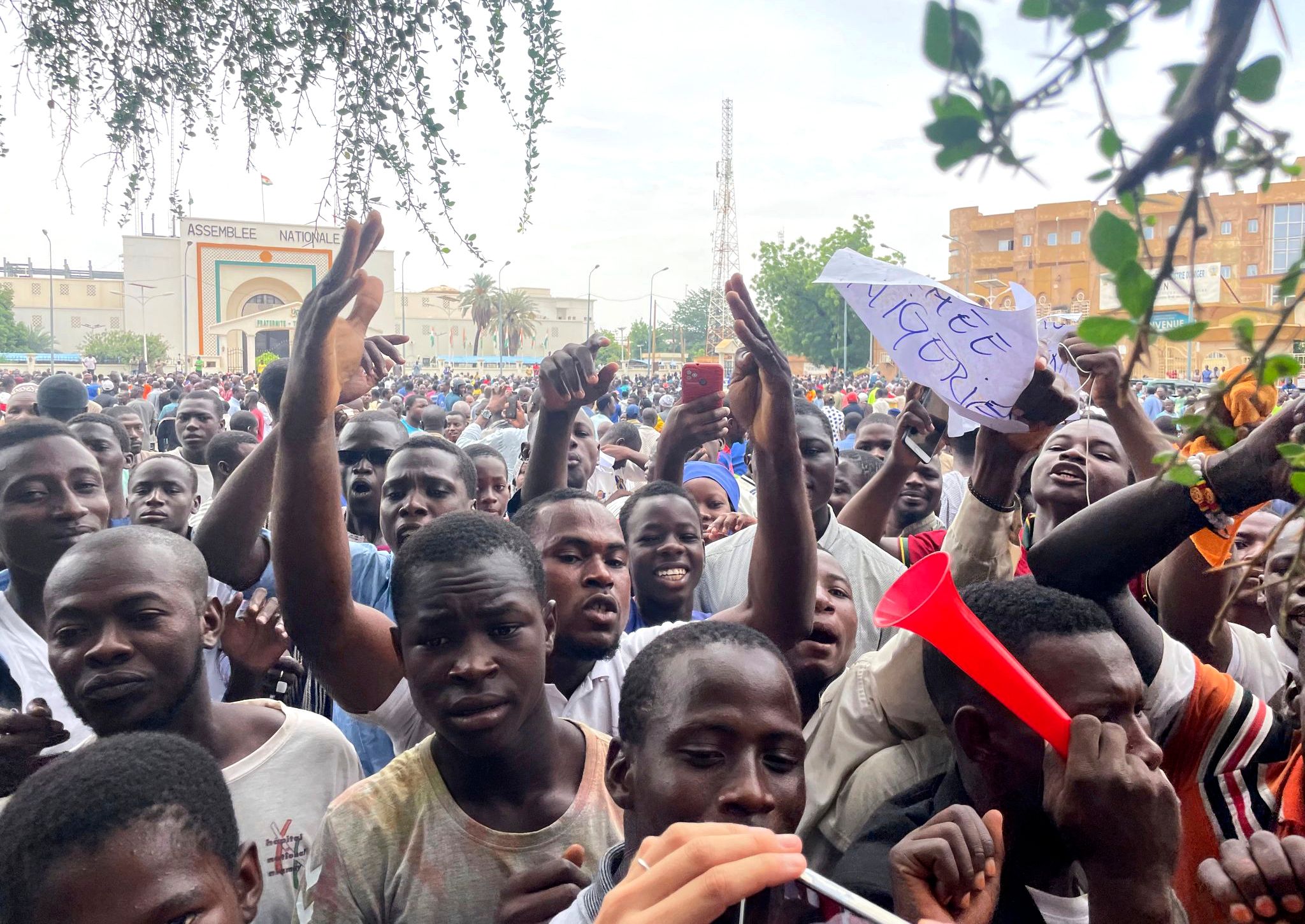 Pro-Putsch-Proteste im Niger – Ecowas droht mit Gewalt