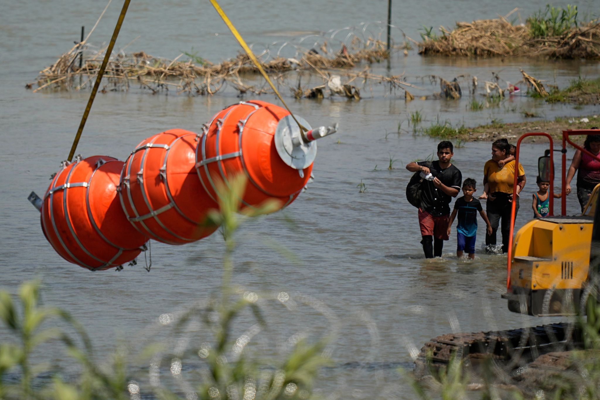 Mexiko: Schwimmende Mauer gegen Migration abschaffen