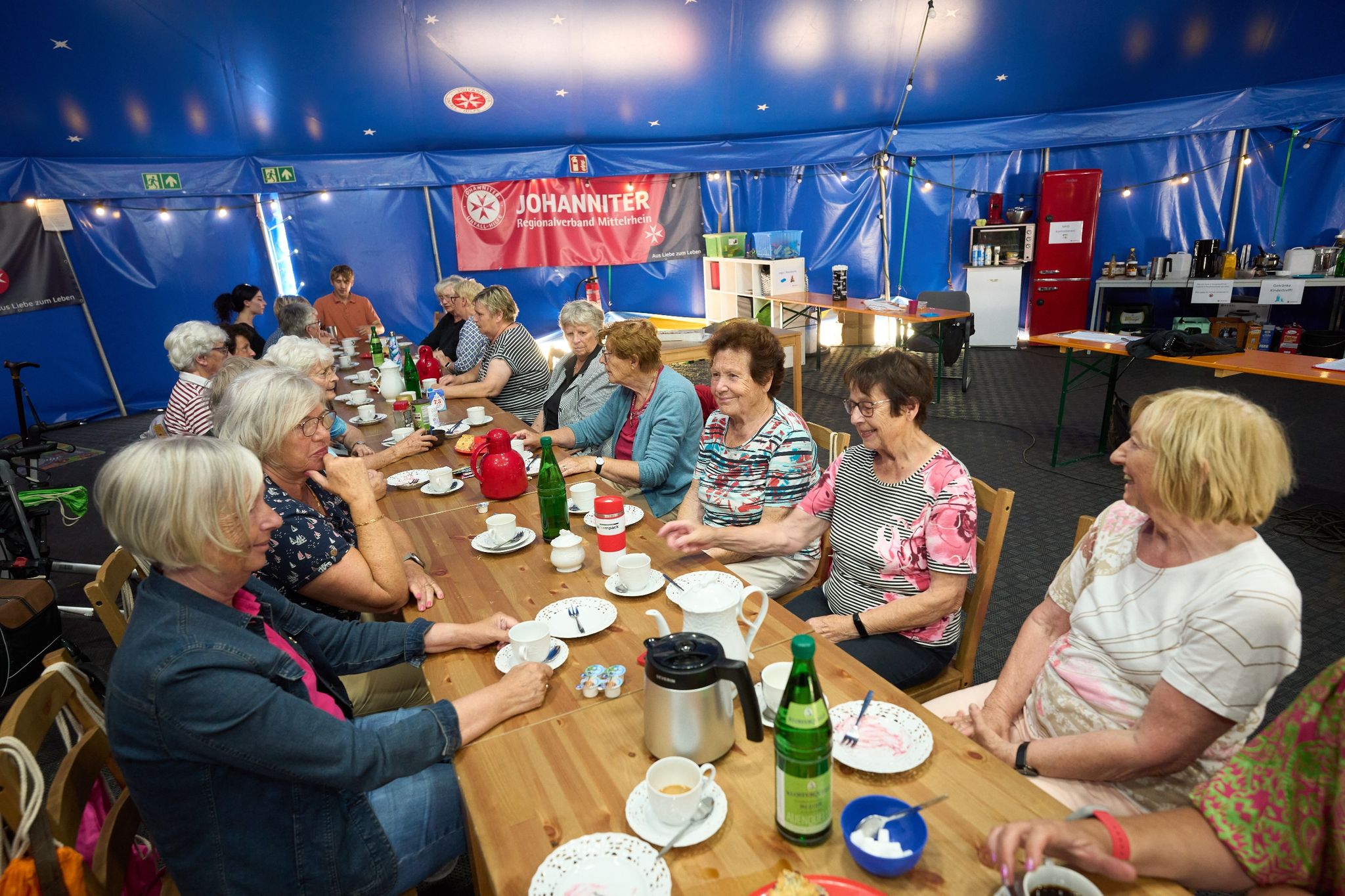 Ahrtal-Katastrophe: Zirkuszelt ist Treffpunkt für Betroffene