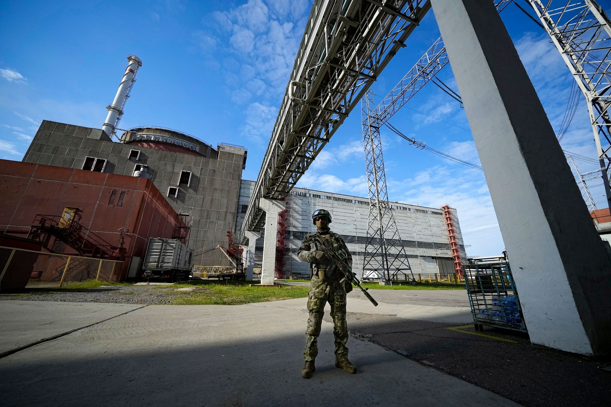 IAEA-Experten entdecken Minen beim AKW Saporischschja