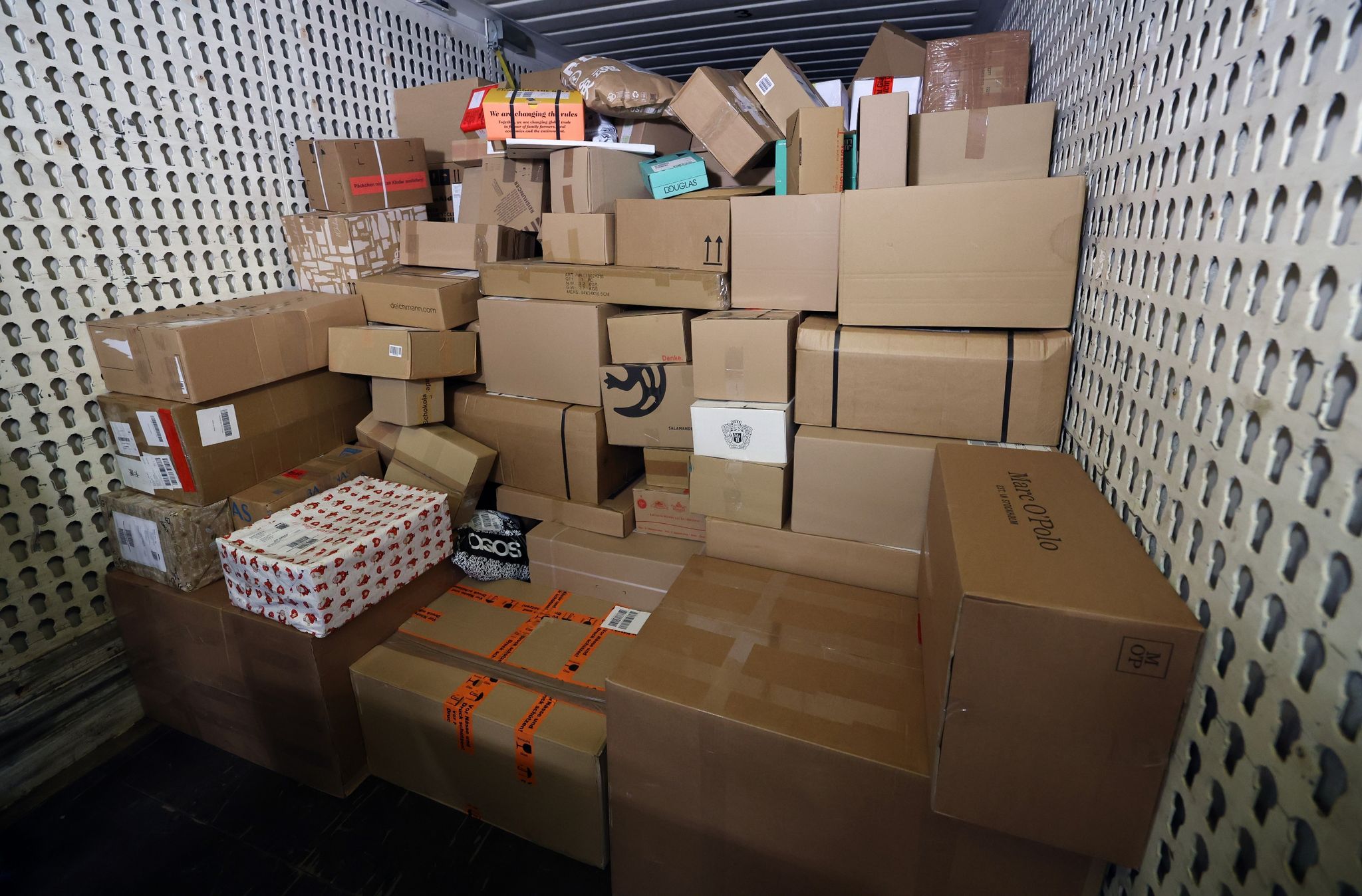 Großteil der Fahrzeuge im Paketdienst mit Diesel-Antrieb