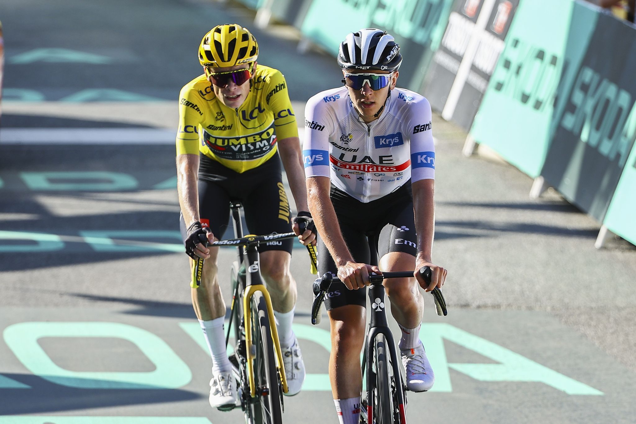 Vingegaard oder Pogacar? Der Sekunden-Kampf spitzt sich zu