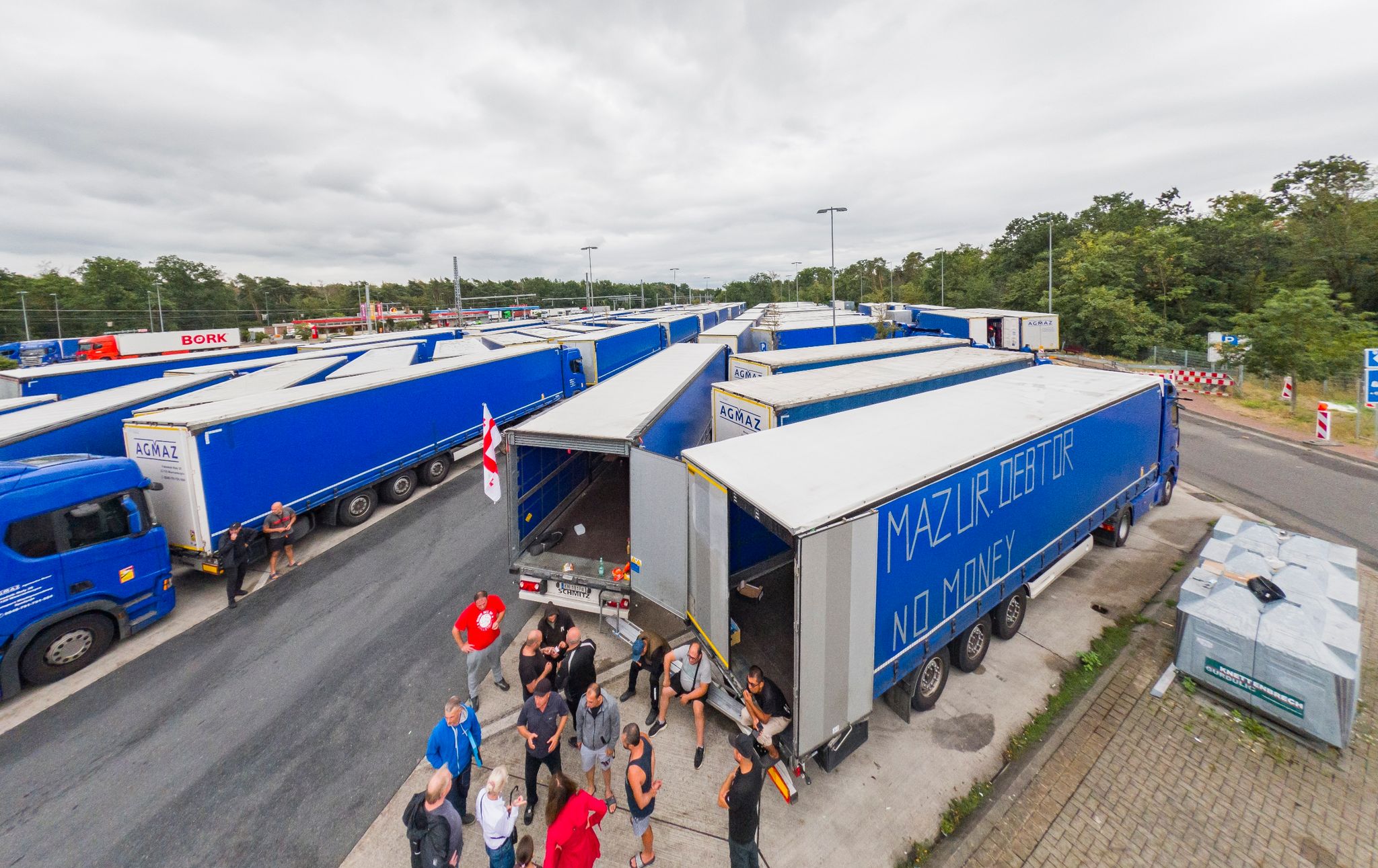 Streik in Gräfenhausen hält an