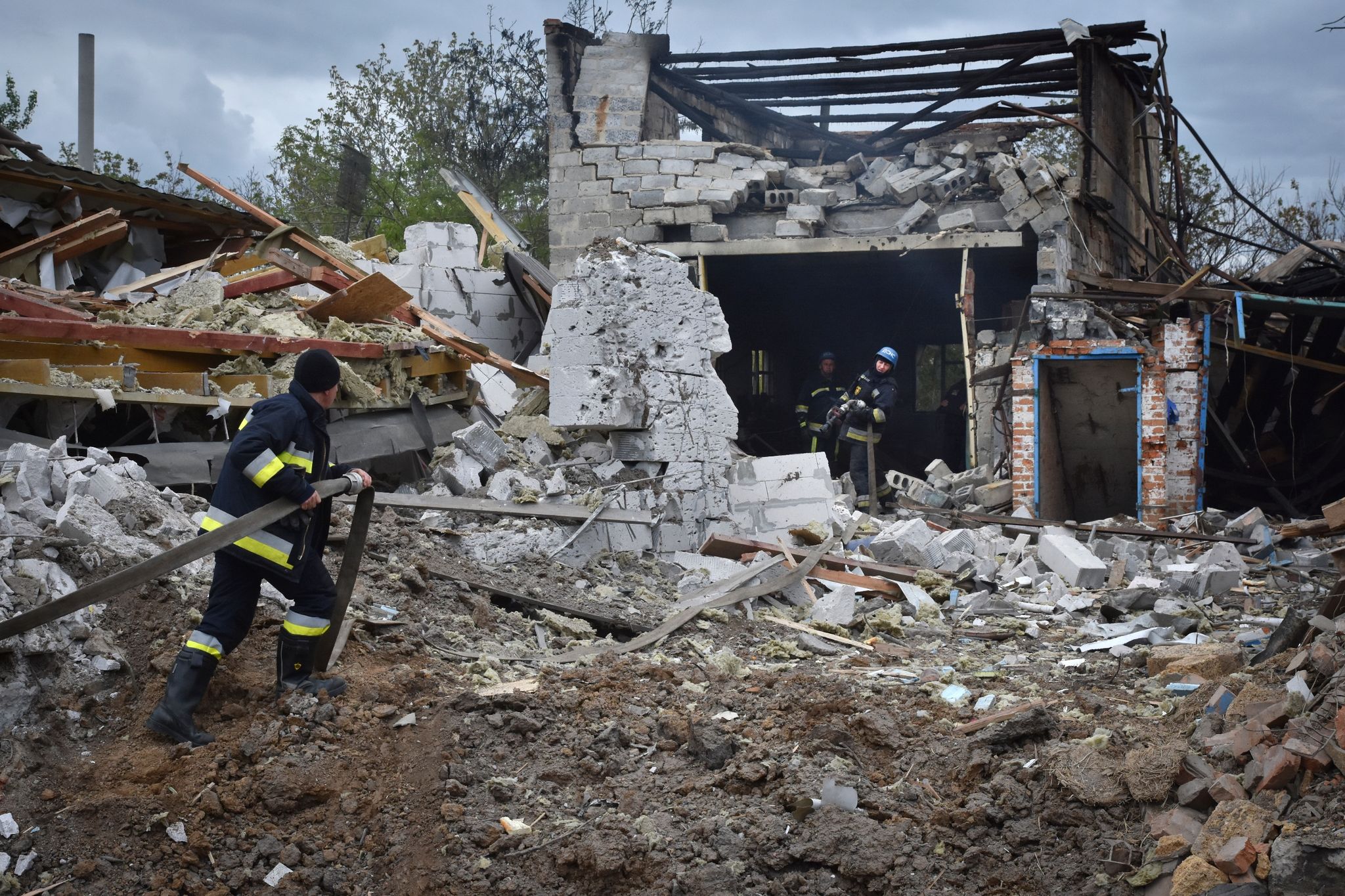 Tote und Verletzte bei Bombenangriff auf Orichiw