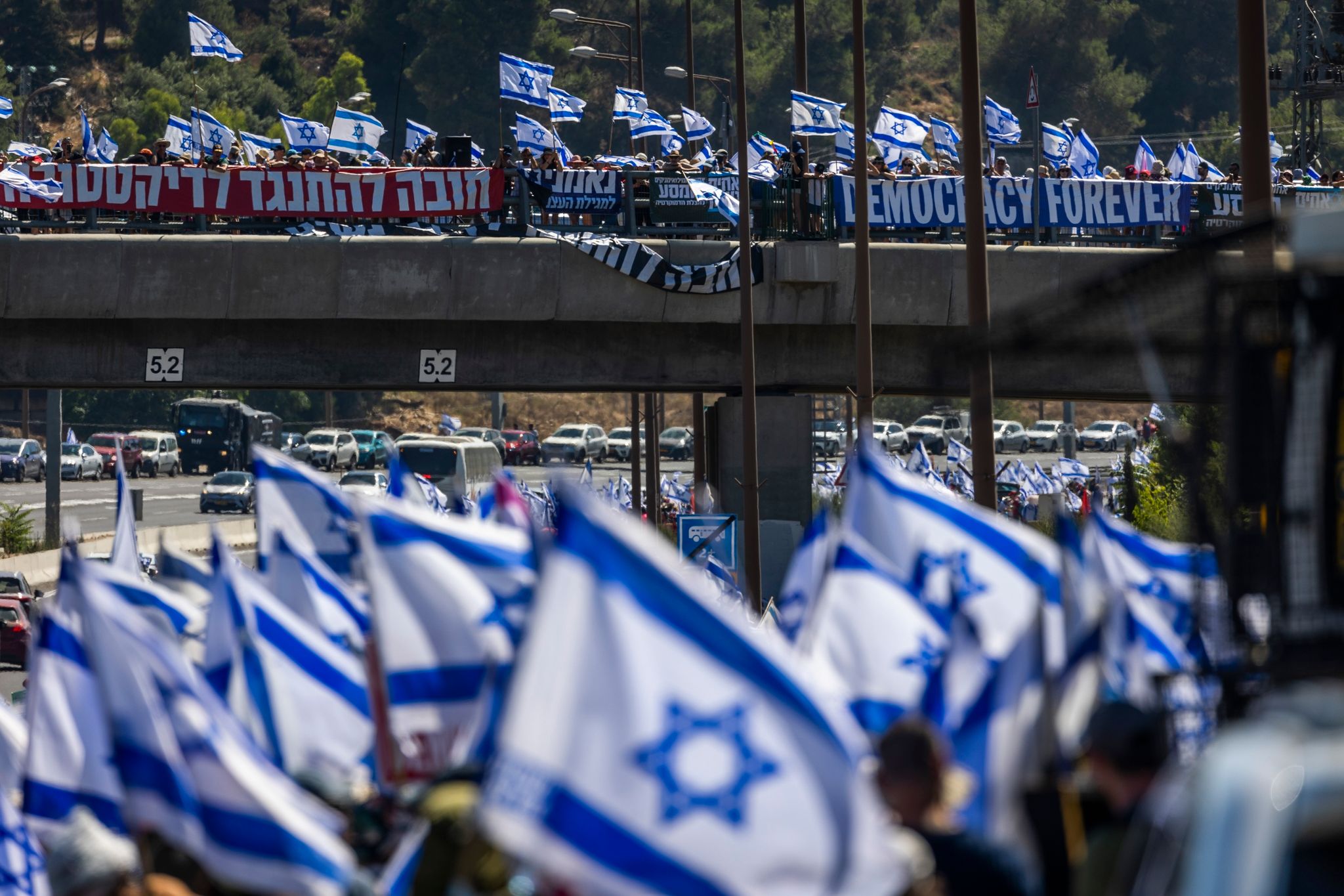 Neue Massenproteste gegen Justizreform in Israel