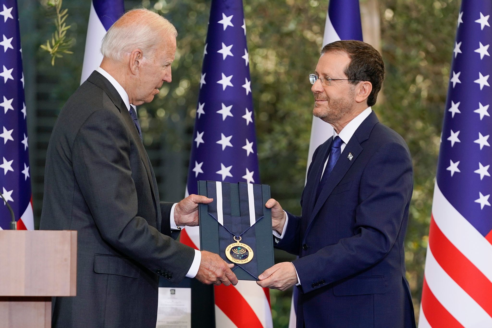 Israels Präsident Herzog will die USA beruhigen