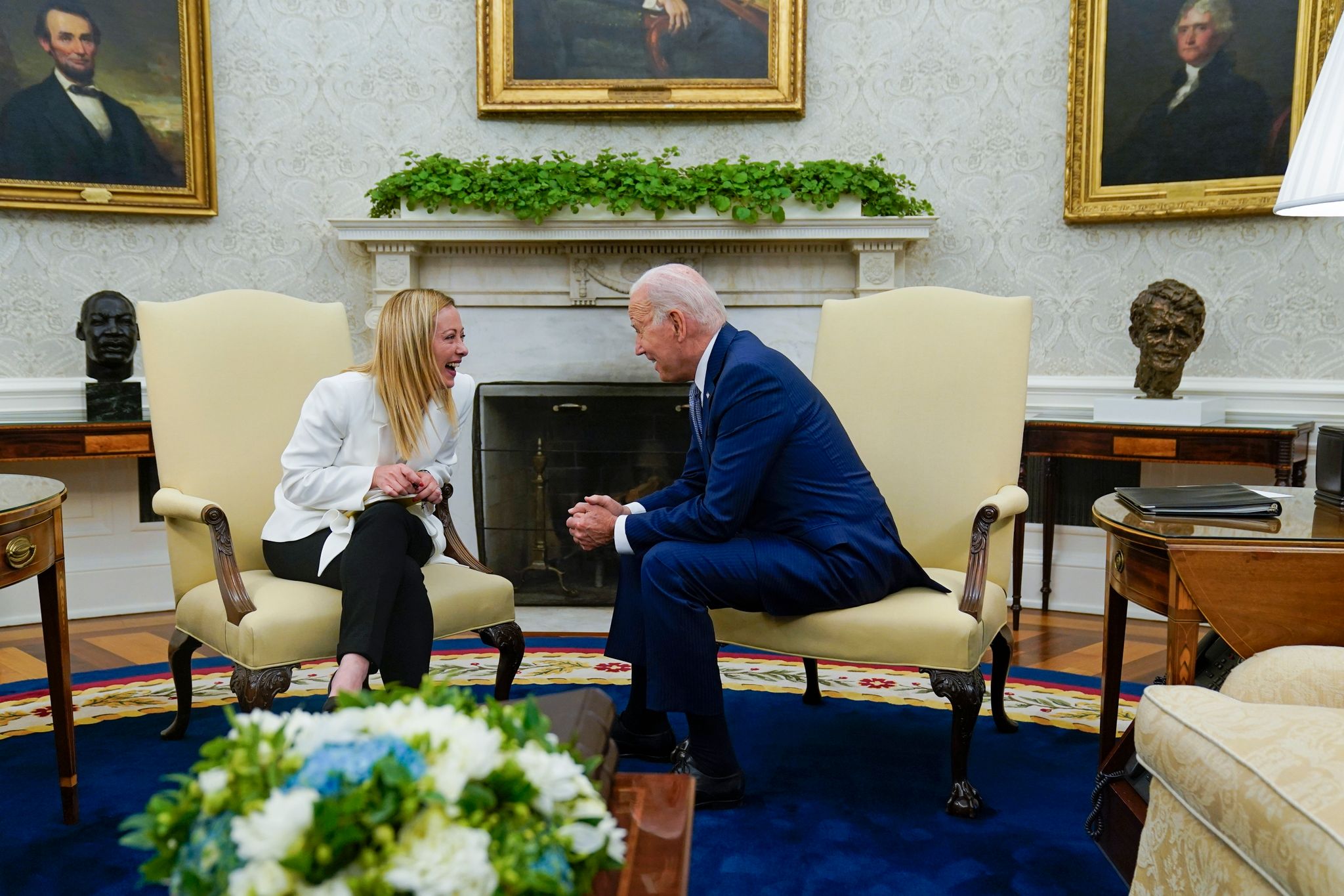 Meloni: Beziehung zu USA ist «historisch eng»