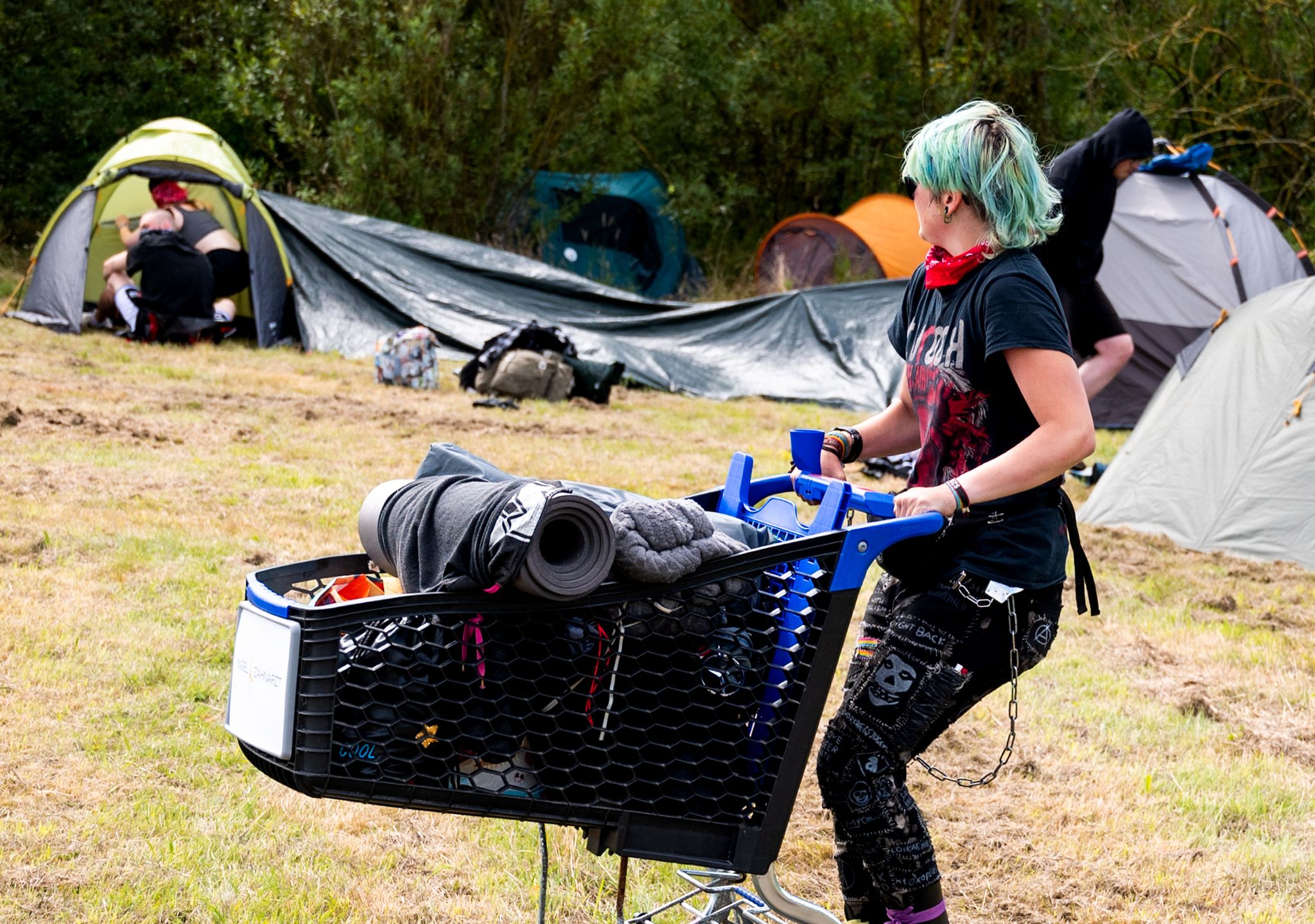 Neues Protestcamp von Punks auf Sylt