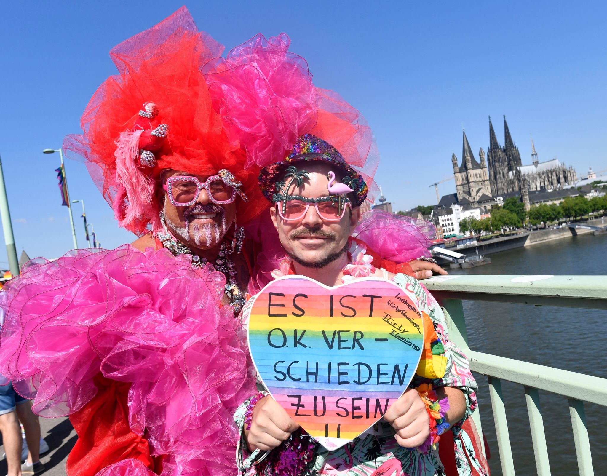 Köln am CSD-Wochenende im Zeichen des Regenbogens