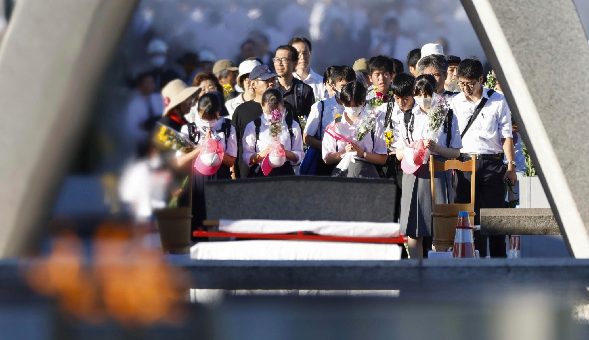 Japan gedenkt der Opfer des Atombombenabwurfs über Hiroshima