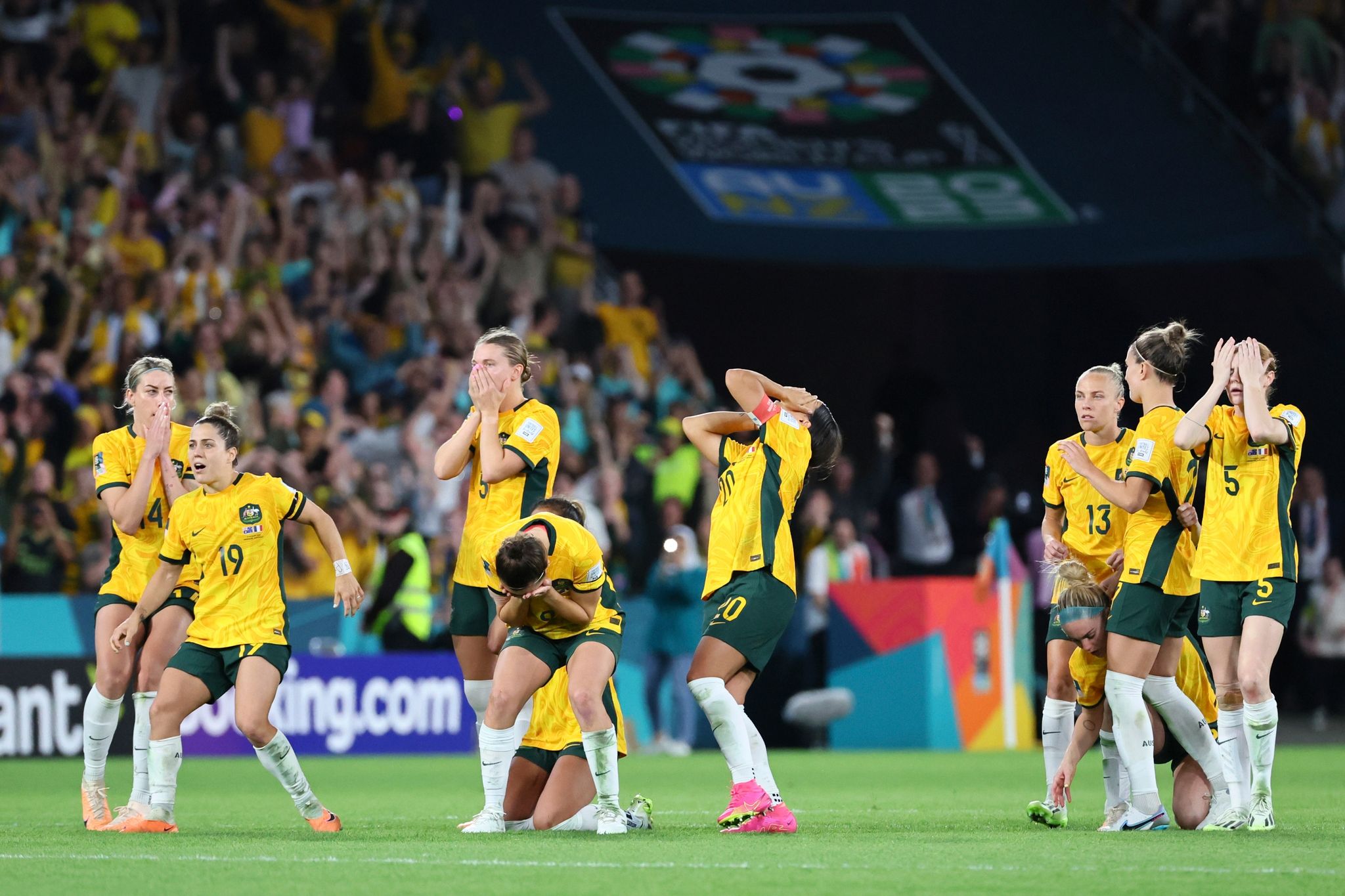 Australien feiert die Matildas: Im Halbfinale gegen England