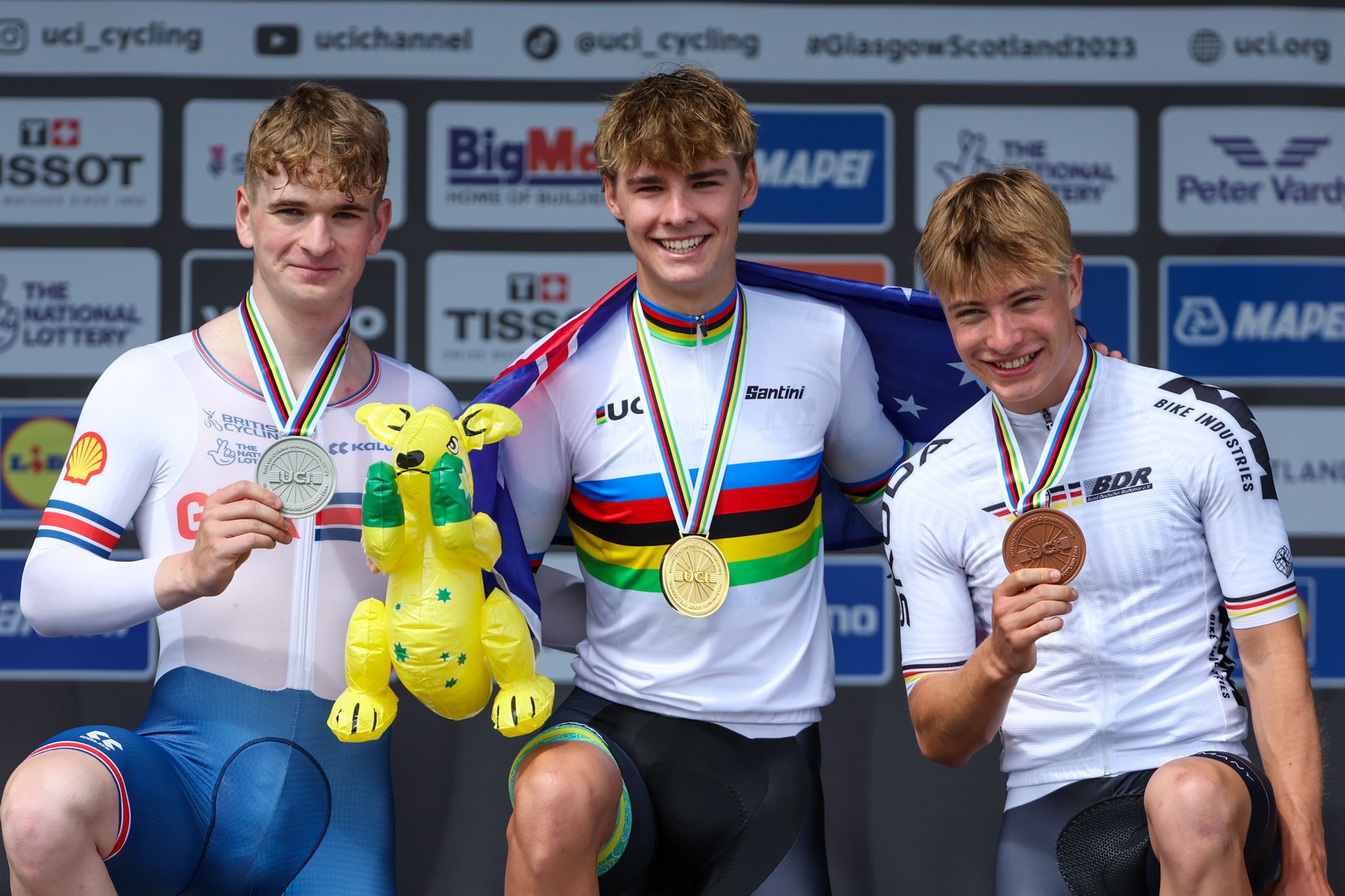 Erste Medaille für Wiggins‘ Sohn – Leidert auf Platz drei