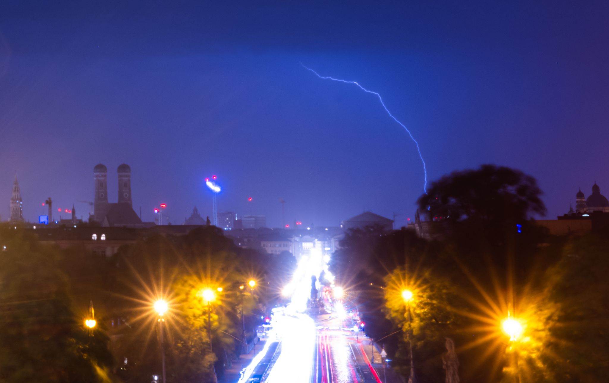 Ein Toter und Verletzte bei Unwetter im Süden Deutschlands