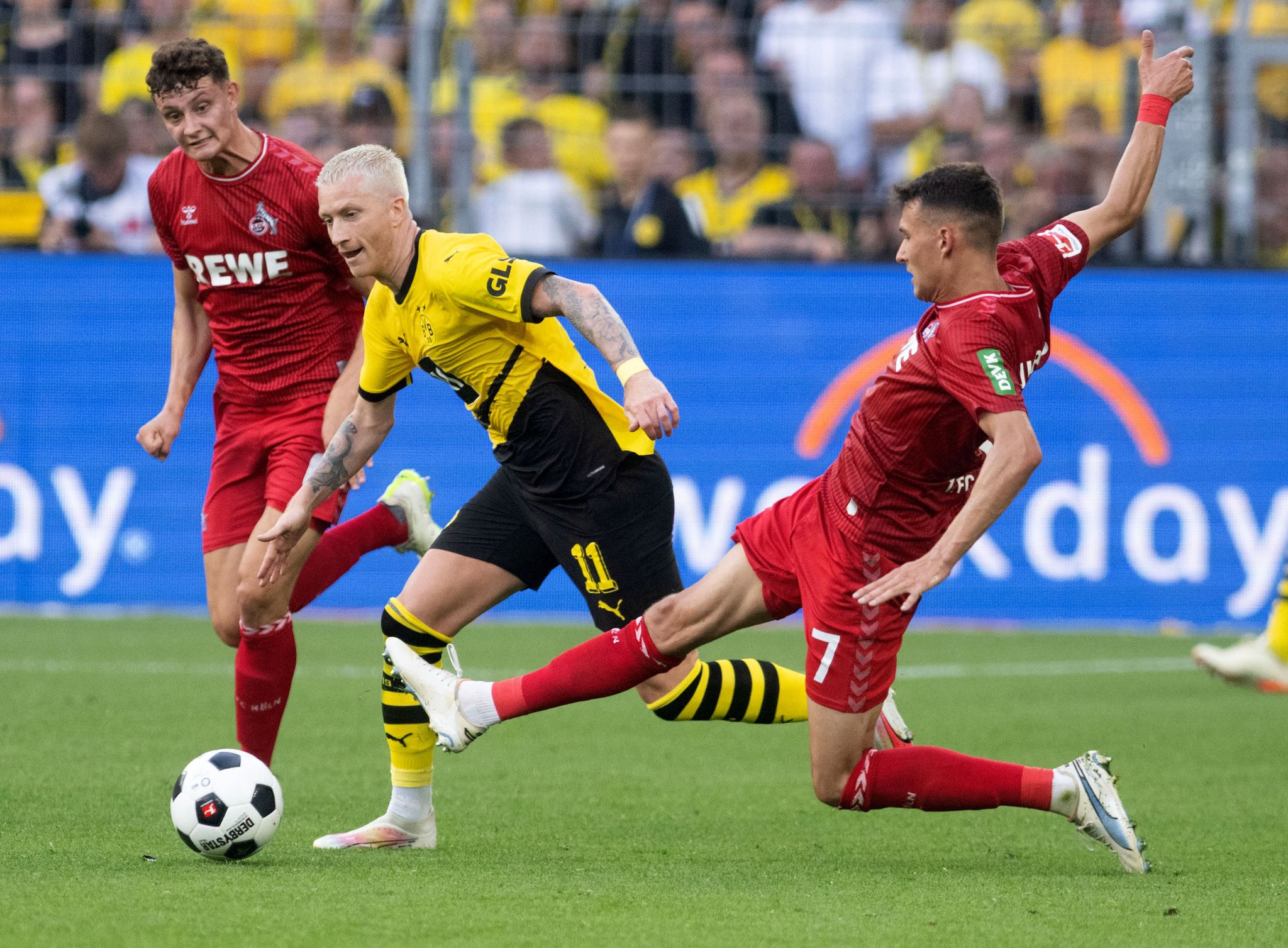 Spätes Glück für BVB zum Saisonstart: 1:0 gegen Köln