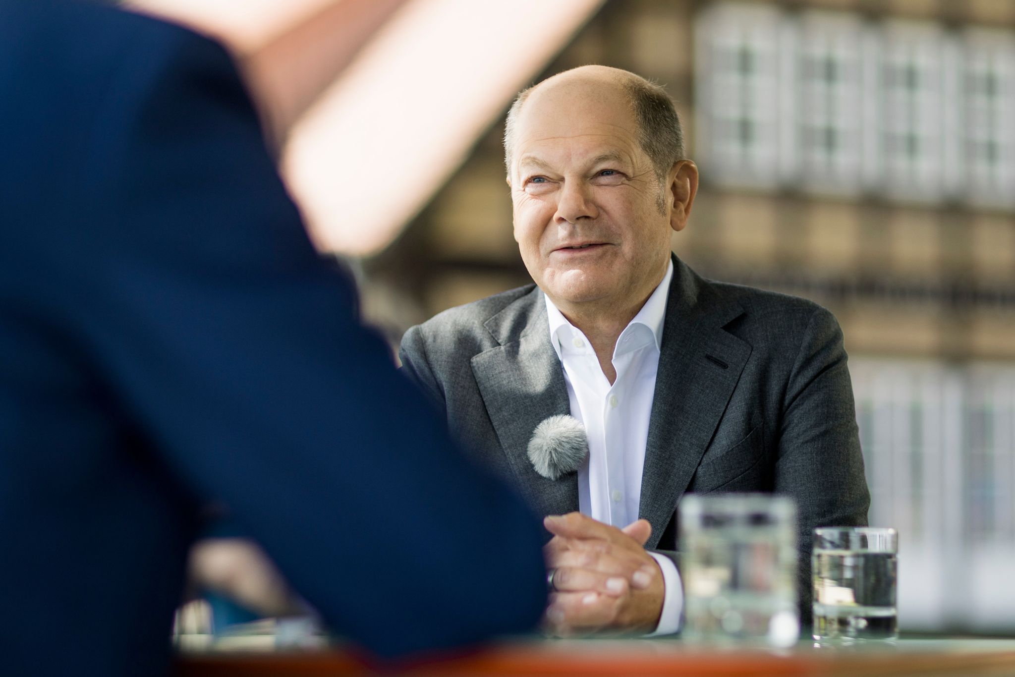 Scholz verteidigt Wirtschaftsstandort Deutschland