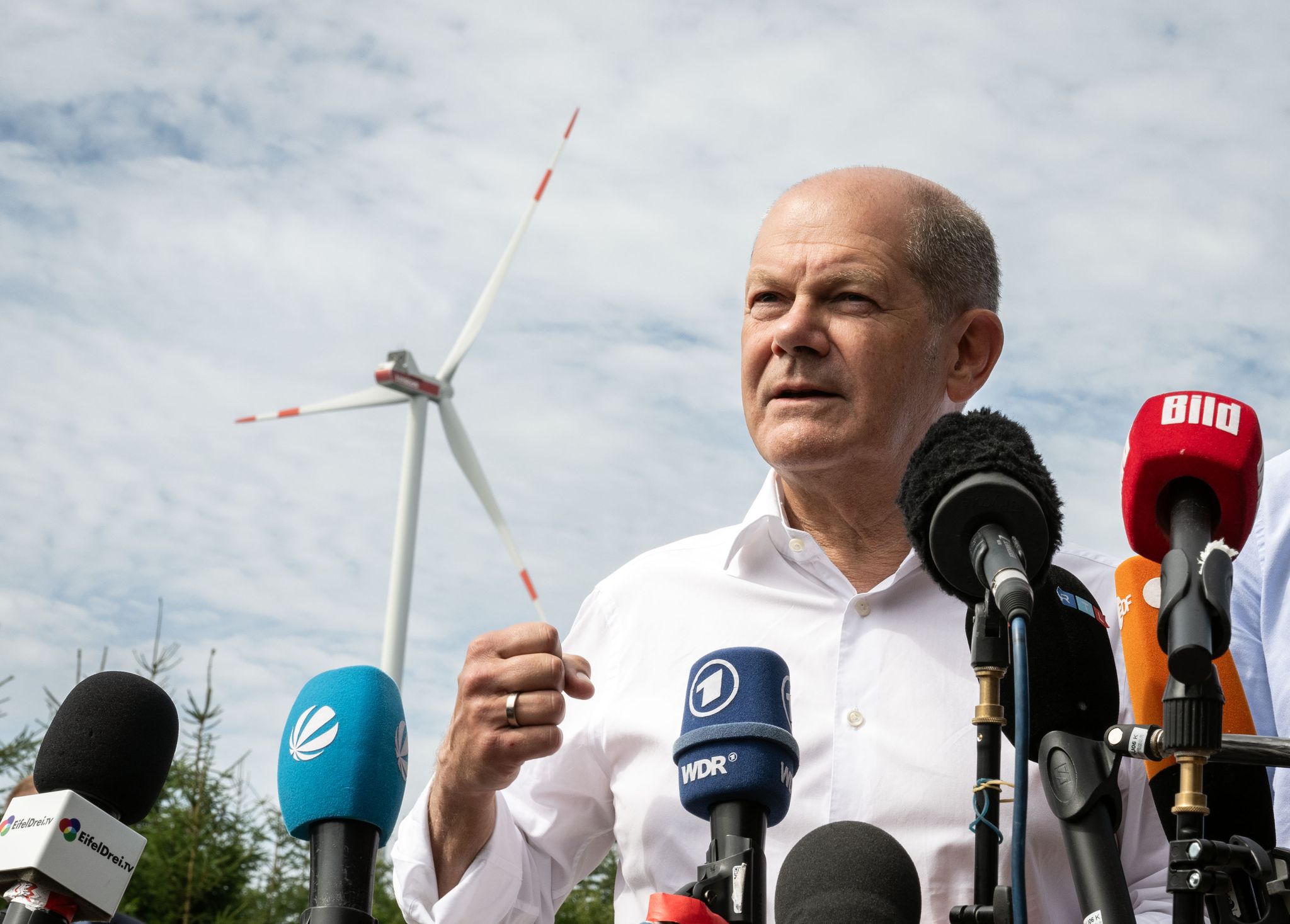 Scholz im Windpark – Gefordert ist «Mut auf allen Ebenen»