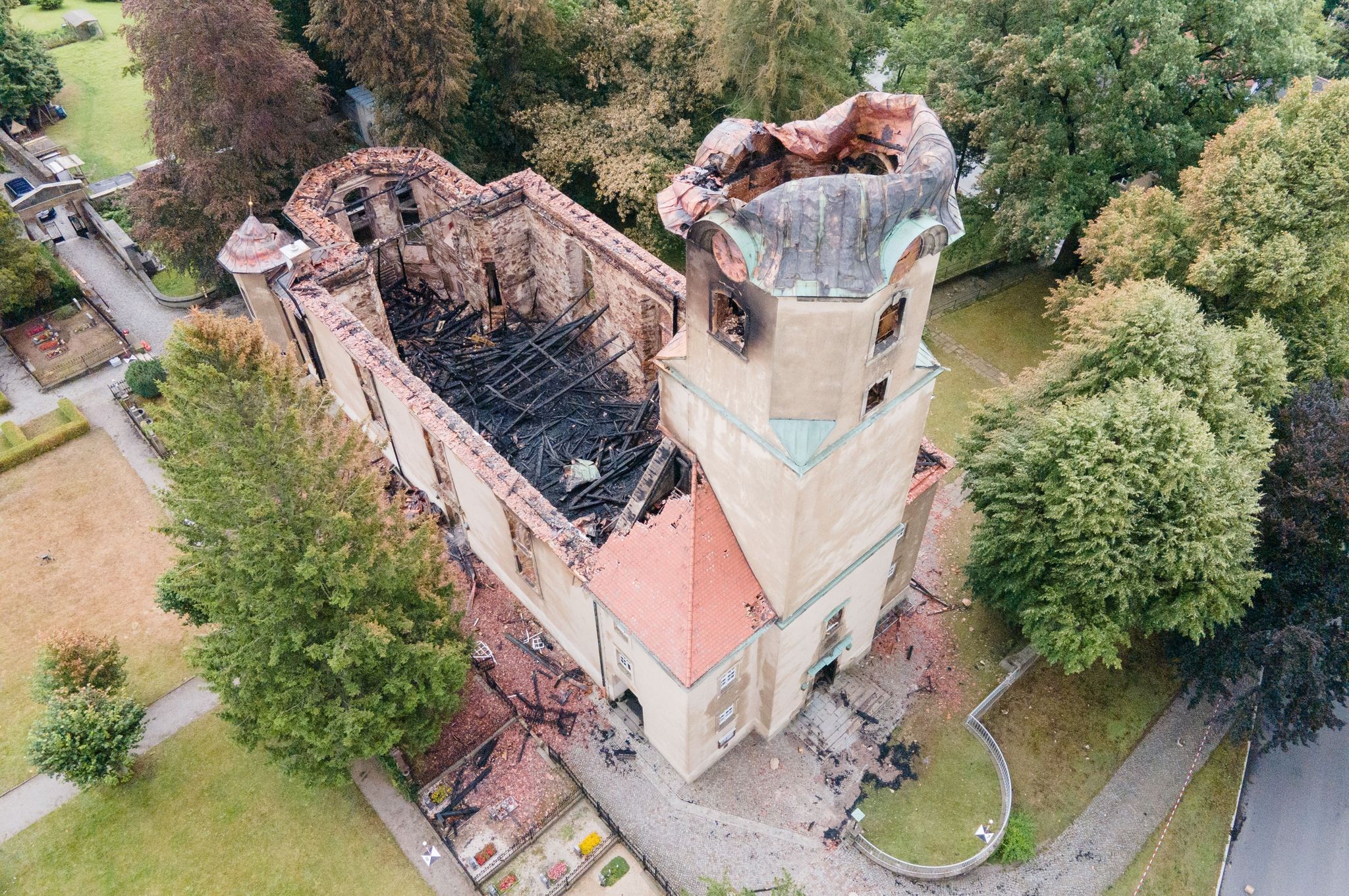 Nach Kirchenbrand in Sachsen: Gemeinde baut neues Gotteshaus