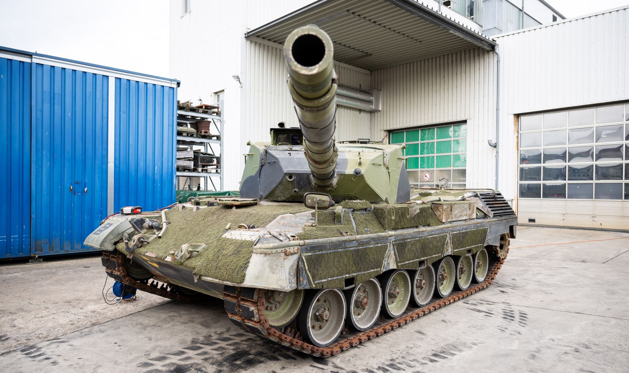 Rheinmetall rüstet alte Leopard-Panzer für Ukraine auf
