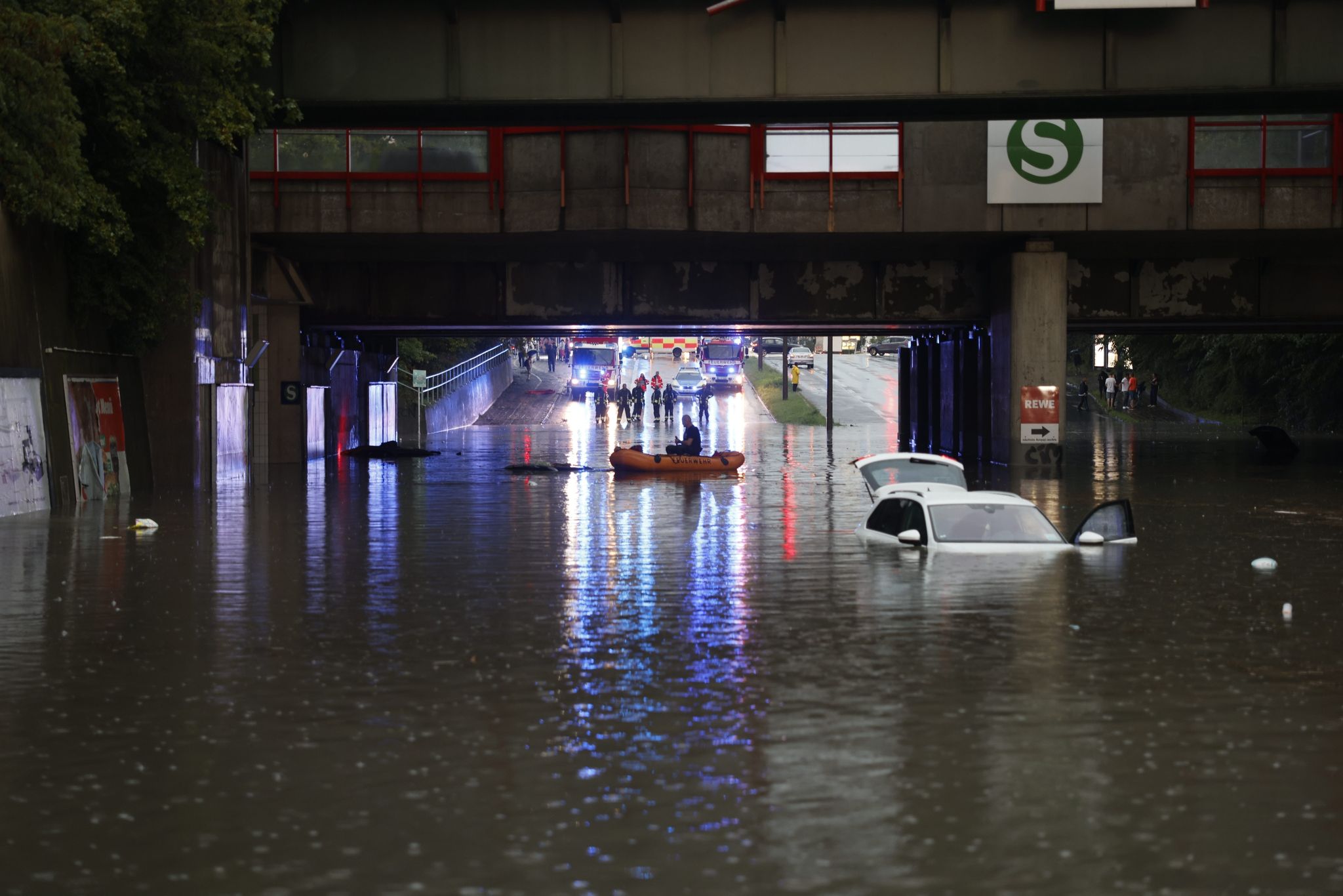 Gewitter im Süden – Verletzte und Schäden