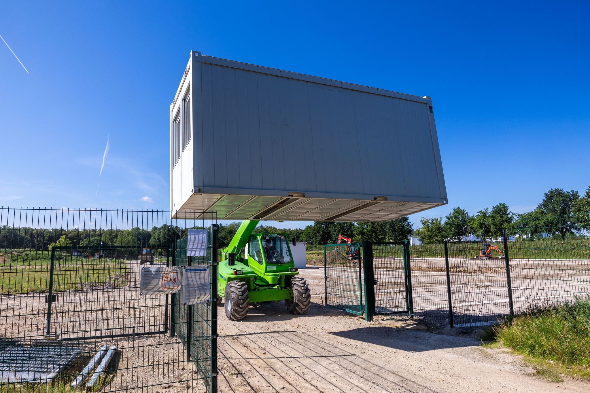 Großer Unmut: Containerdorf für Flüchtlinge in Upahl wächst