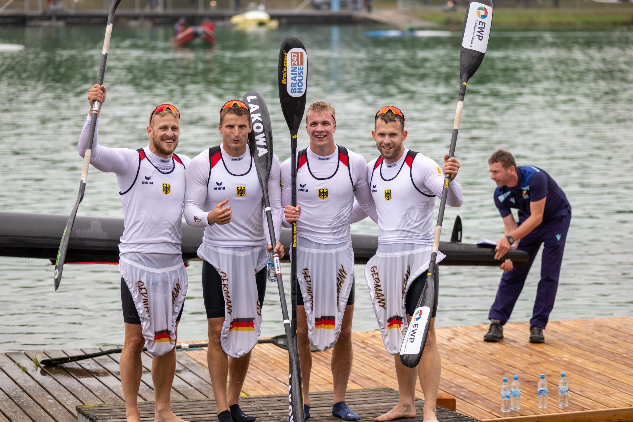 Kajak-Vierer holt WM-Gold: «Strecke runtergerockt»