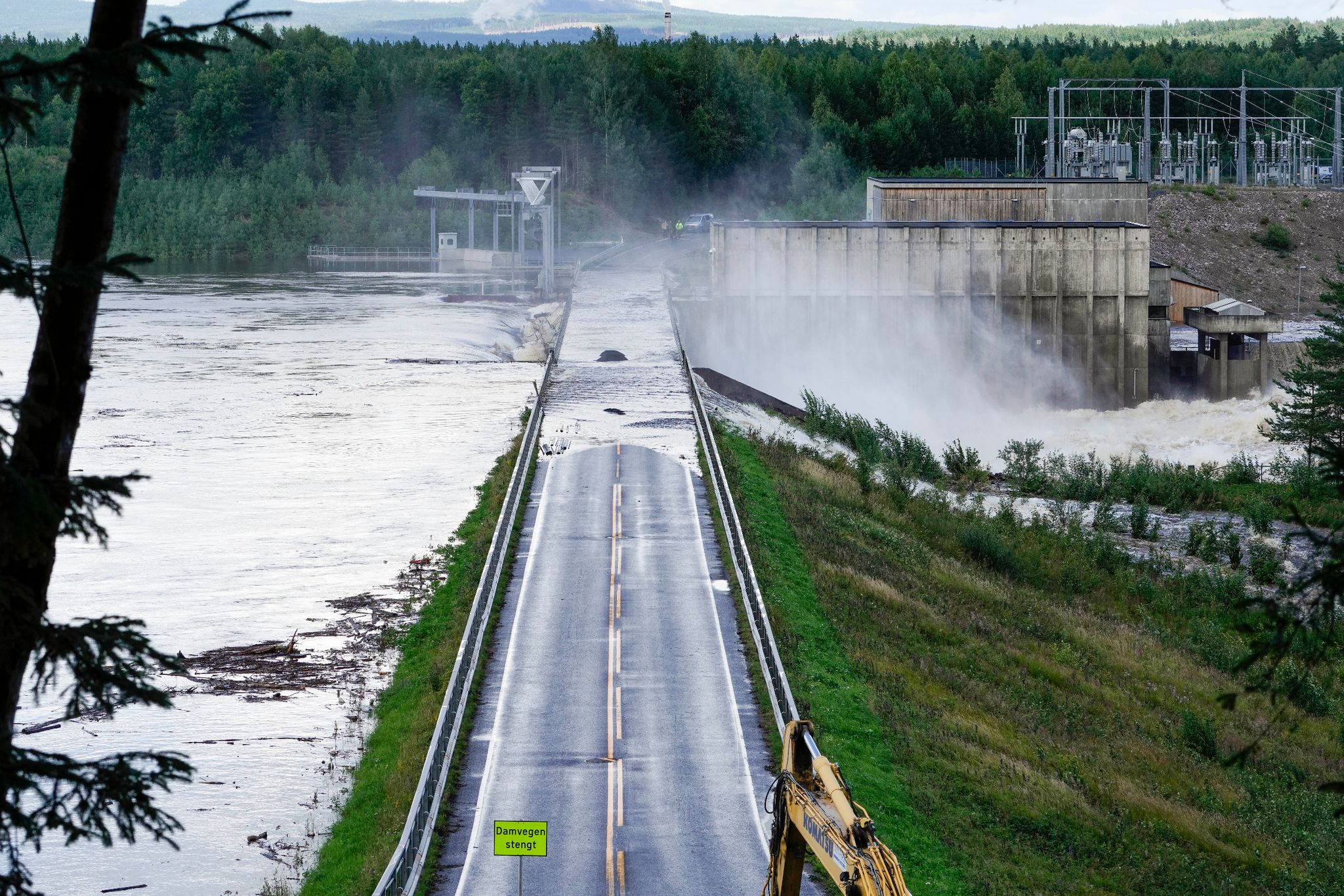 Überschwemmungen in Norwegen – Schäden an Wasserkraftwerk