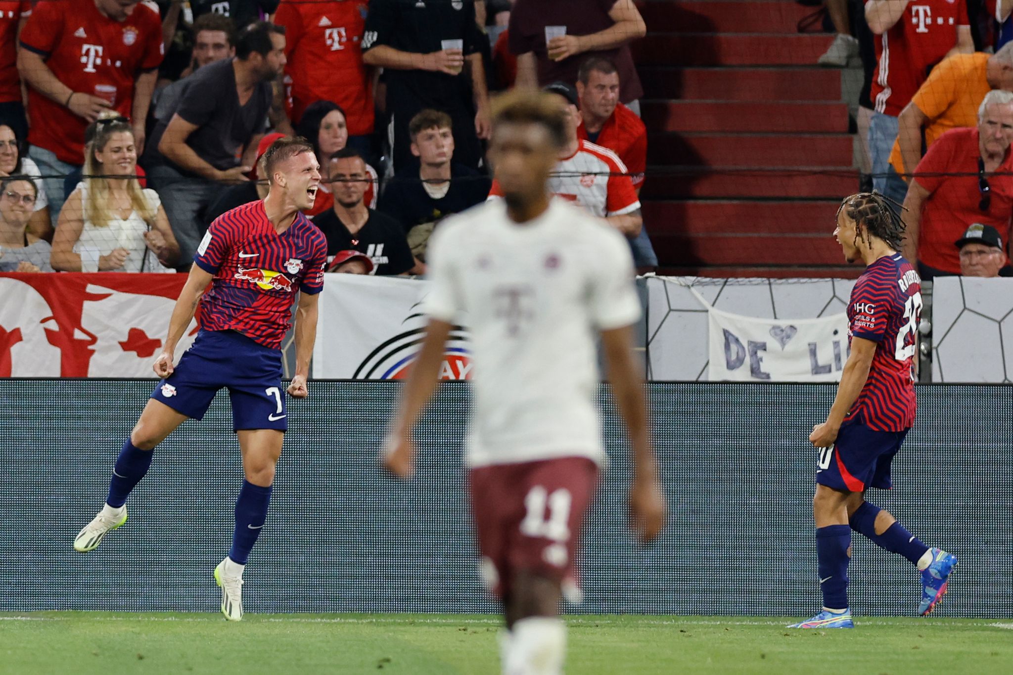 Supercup-Hammer: Leipzigs Olmo dämpft Bayerns Kane-Euphorie