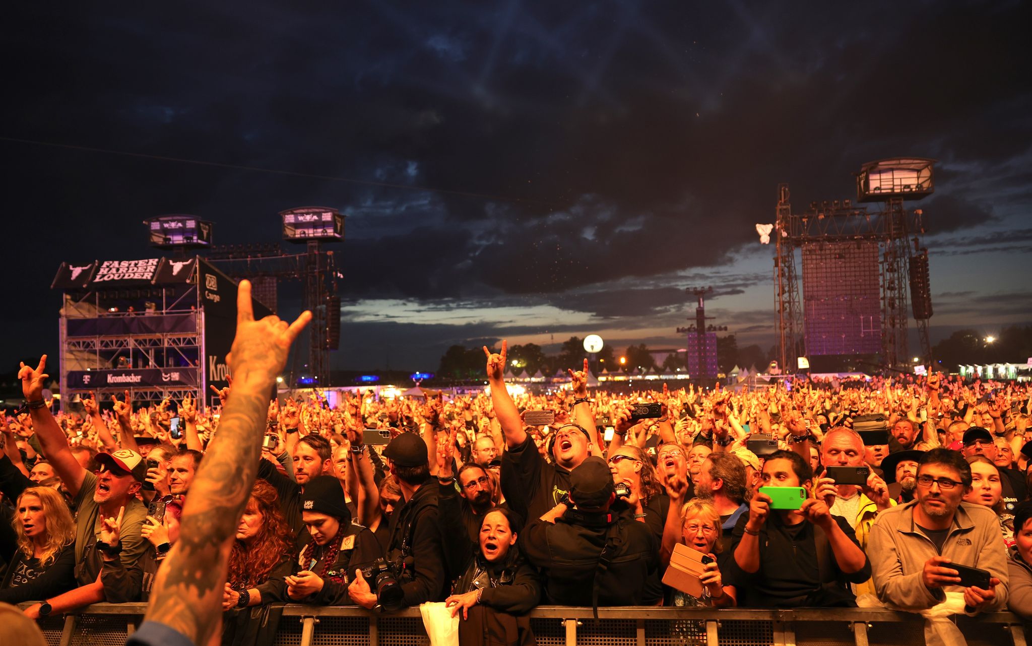 Metalfans verlassen Wacken ohne Probleme