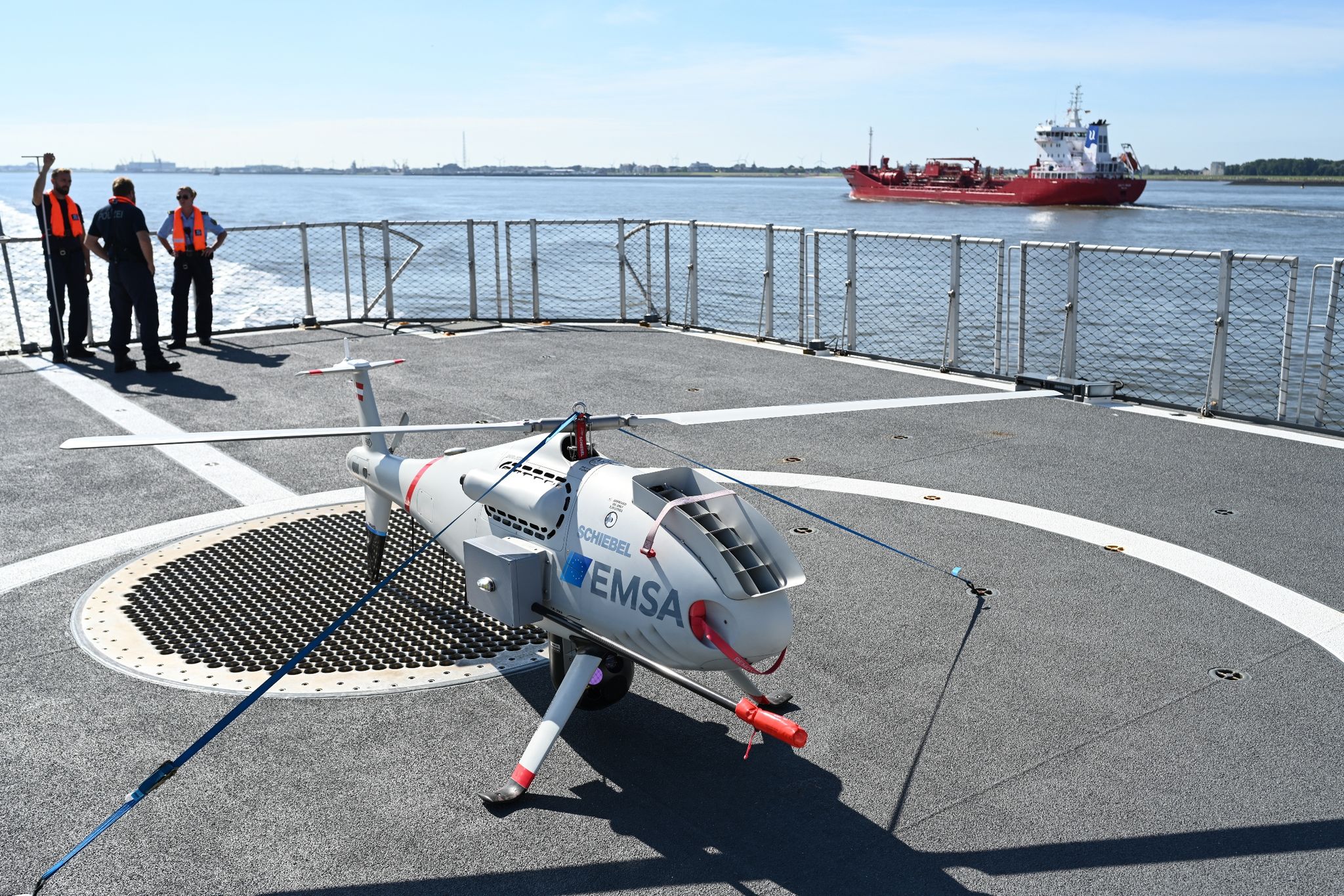 Nordsee: Mit der Drohne auf der Suche nach Umweltsündern
