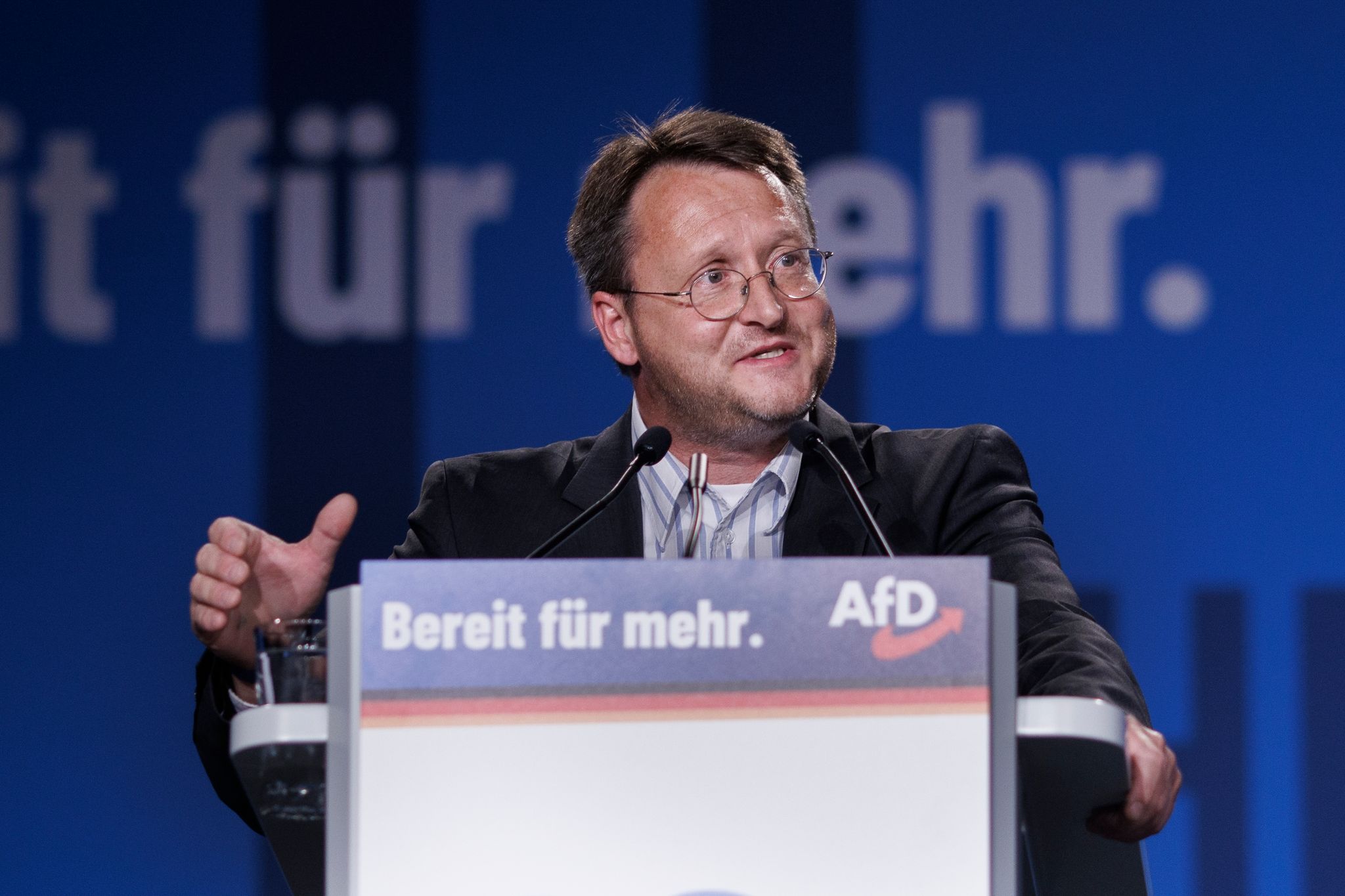 AfD-Politiker als Landrat und Bürgermeister vereidigt