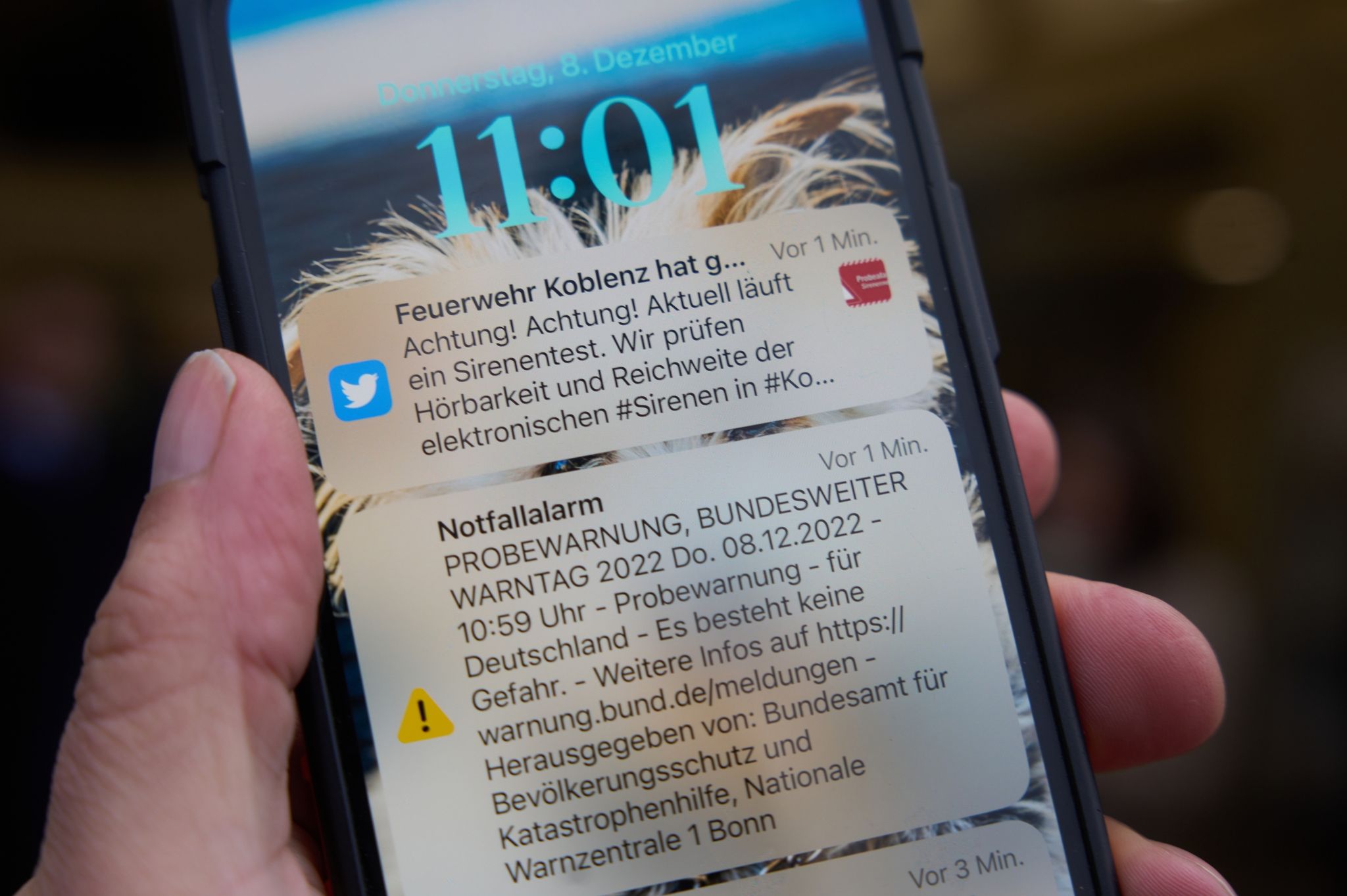 Ein halbes Jahr Cell Broadcast: 175 Warnungen in Deutschland
